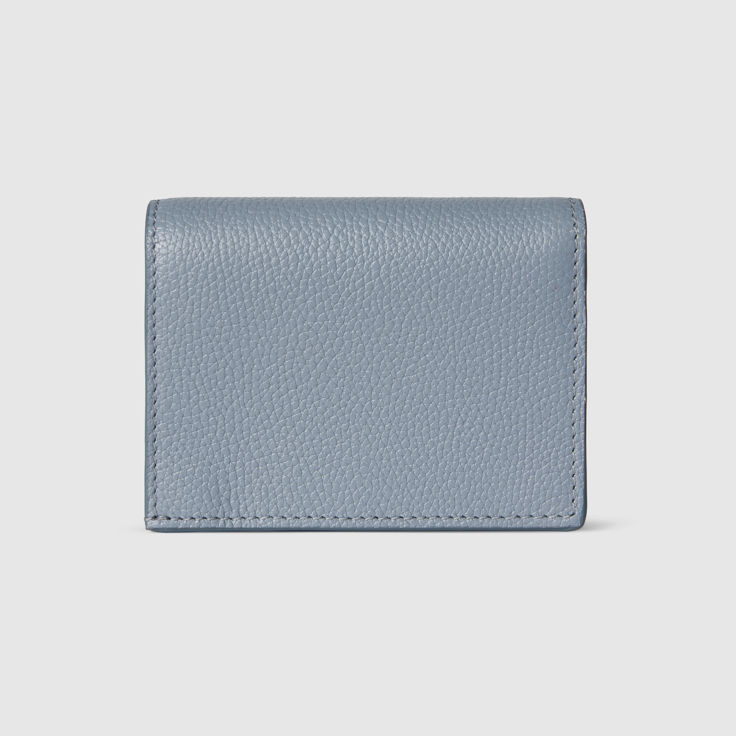 【極美品】グッチ 二つ折り財布 ベージュ ライトブルー ブルームス スプリーム 456126_AAE5F_1642_009_080_0000
