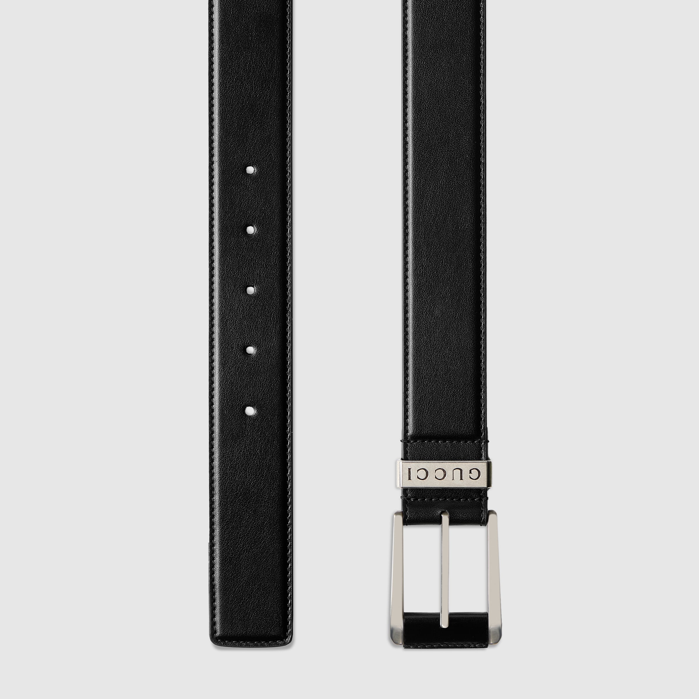 【美品】Time is on HOGATA square buckle belt Leather Dress Belt- Square Buckle – Haute Hyde