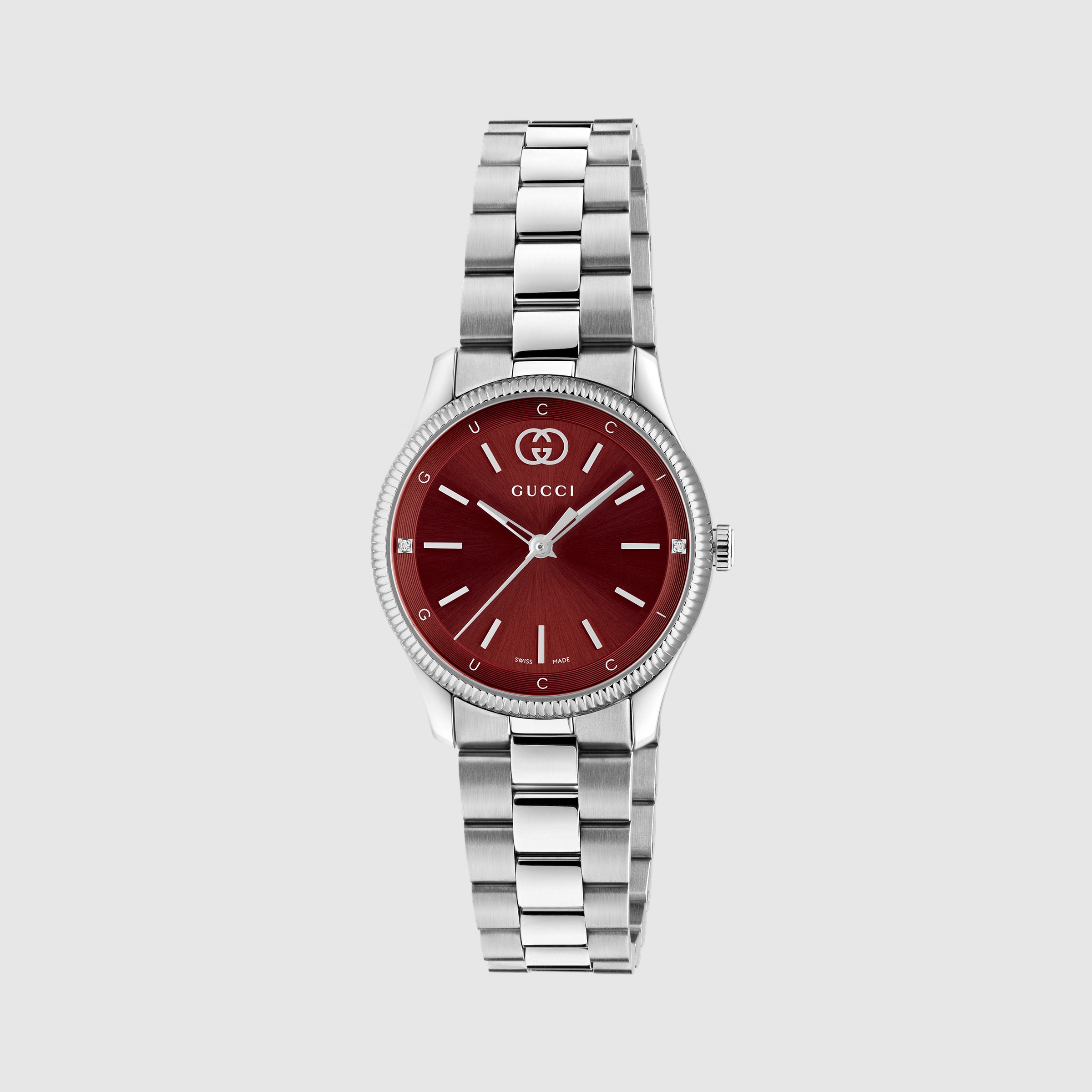 G-タイムレス〕ウォッチ（29 mm） ・スチール | GUCCI公式