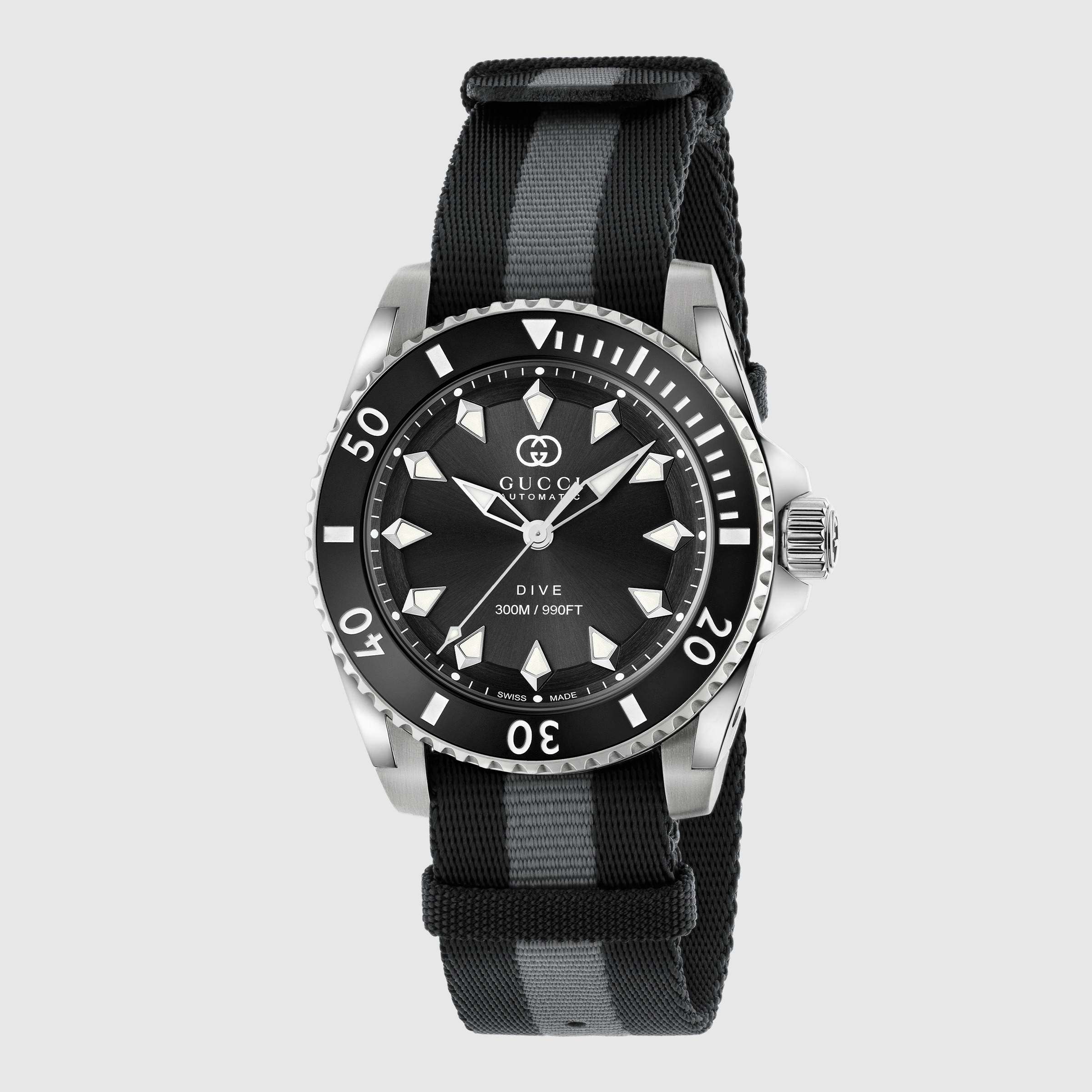 関税・送料込み【GUCCI】ダイブウォッチ 40mm グッチ ダイヴ〕ウォッチ（40 mm）スチール | GUCCI公式