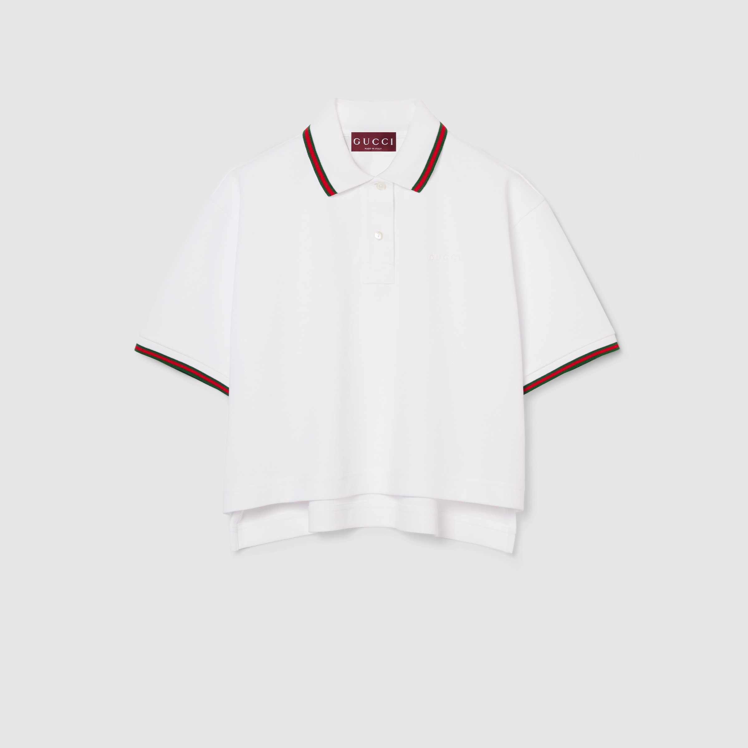 美品✨ GUCCI グッチ LOVELIGHT COTTON POLO TOP 828203_XJHF8_9692_002_100_0000