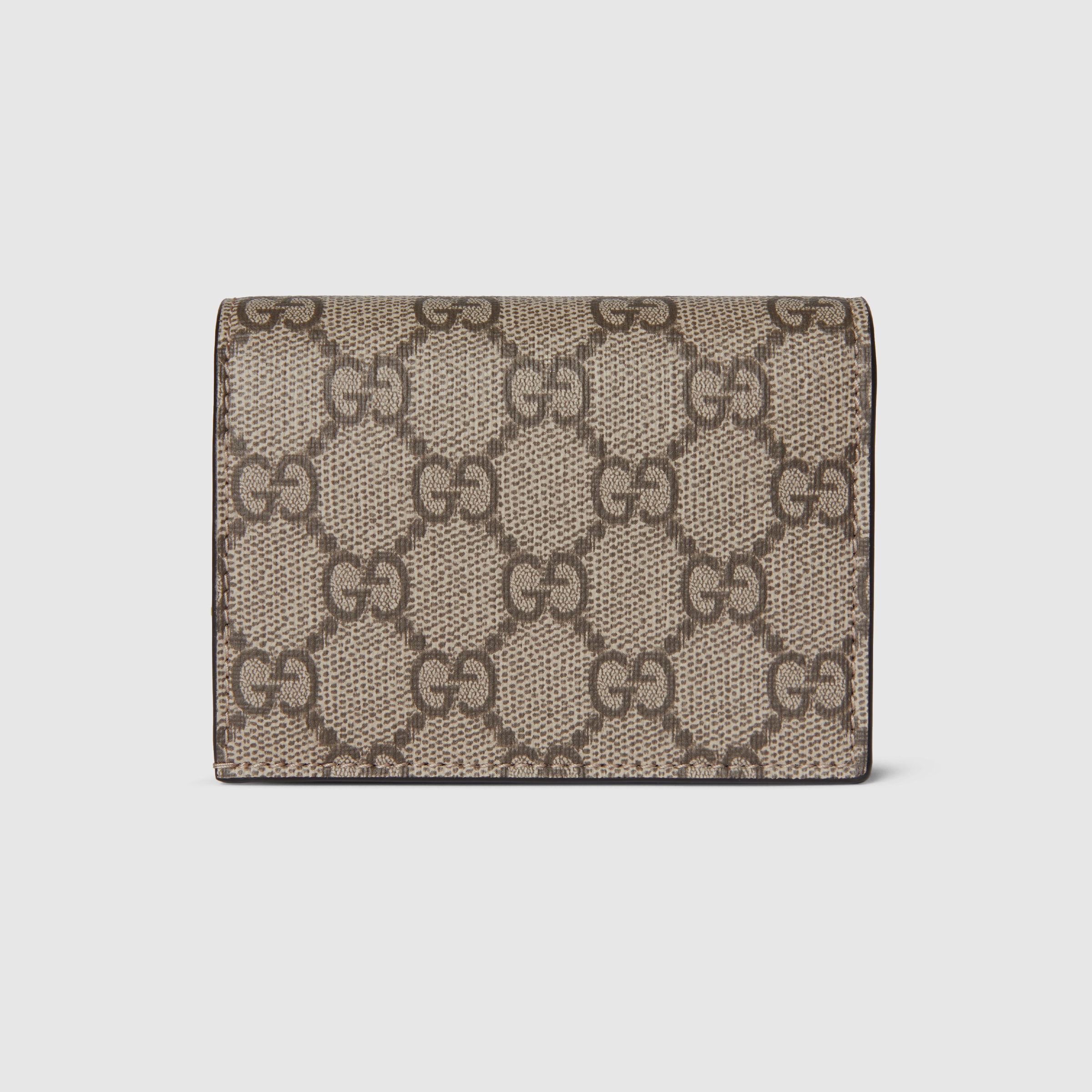 GUCCI ダブルＧ　スモールウォレット ダブルG スモールウォレット ・ライラック＆ホワイト GGデニム