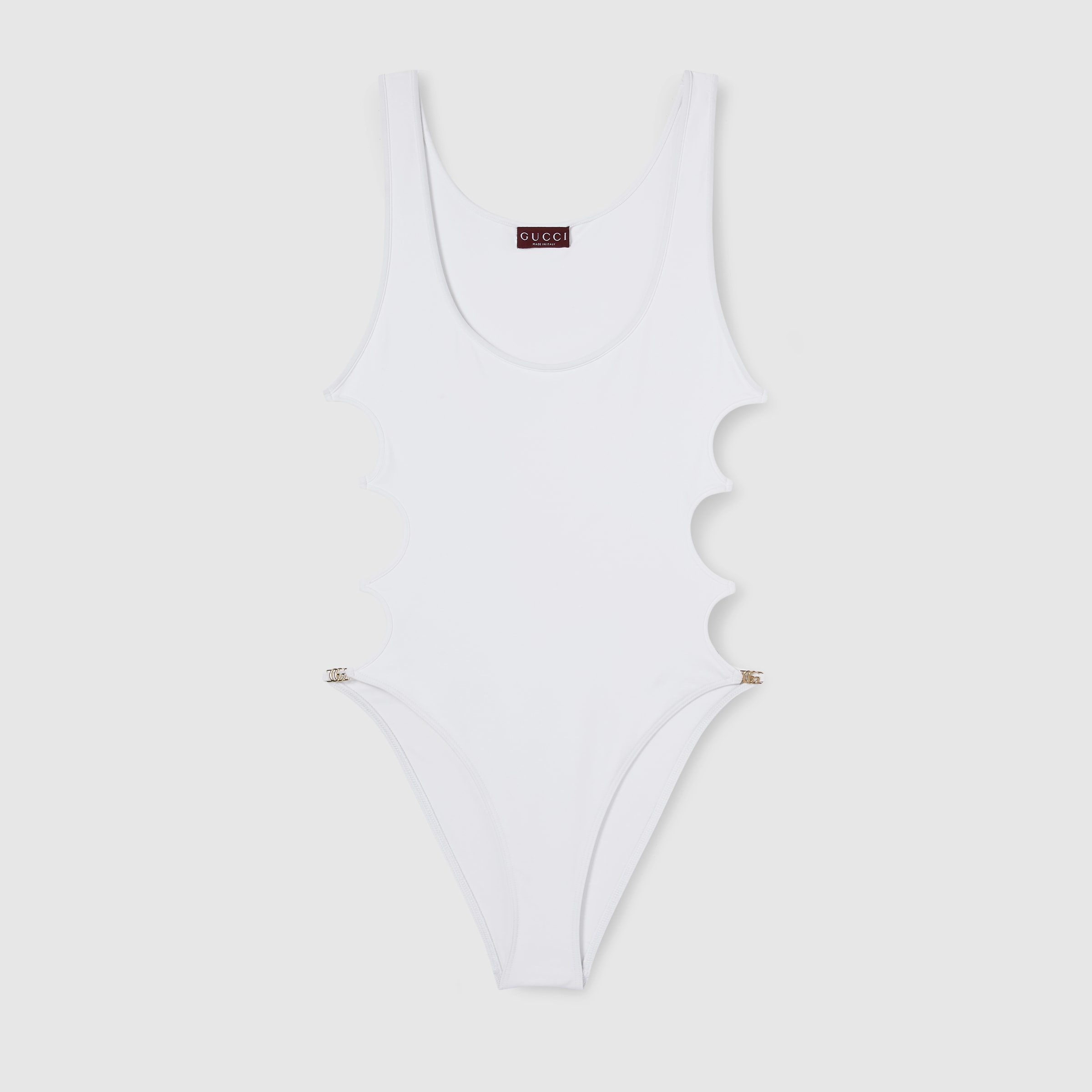 関税送料込】GUCCI Sparkling Fake Logo Swimsuit 水着 (GUCCI