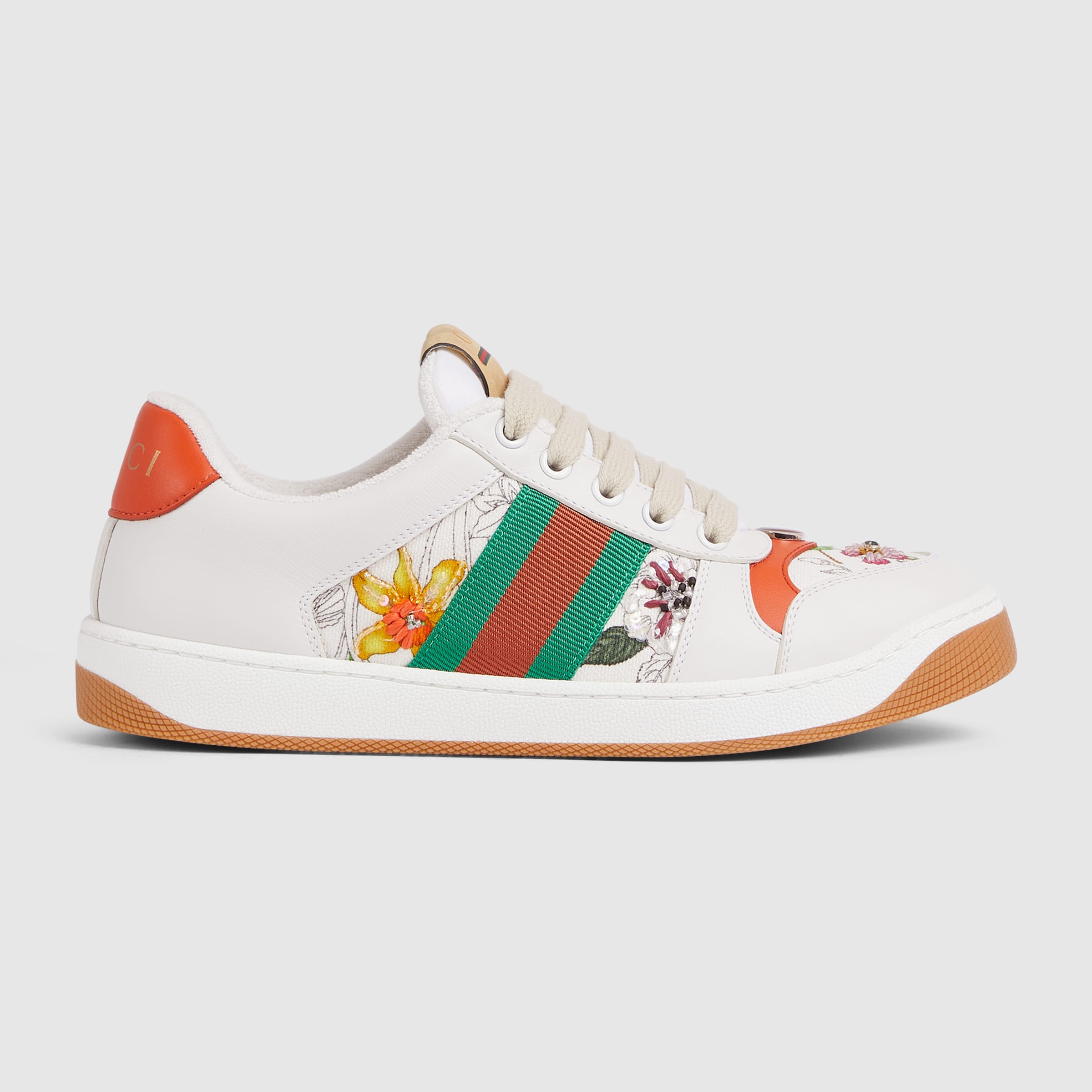 スニーカー GUCCI Ivory Canvas Sneakers Gucci Ivory Canvas Sneakers | italist