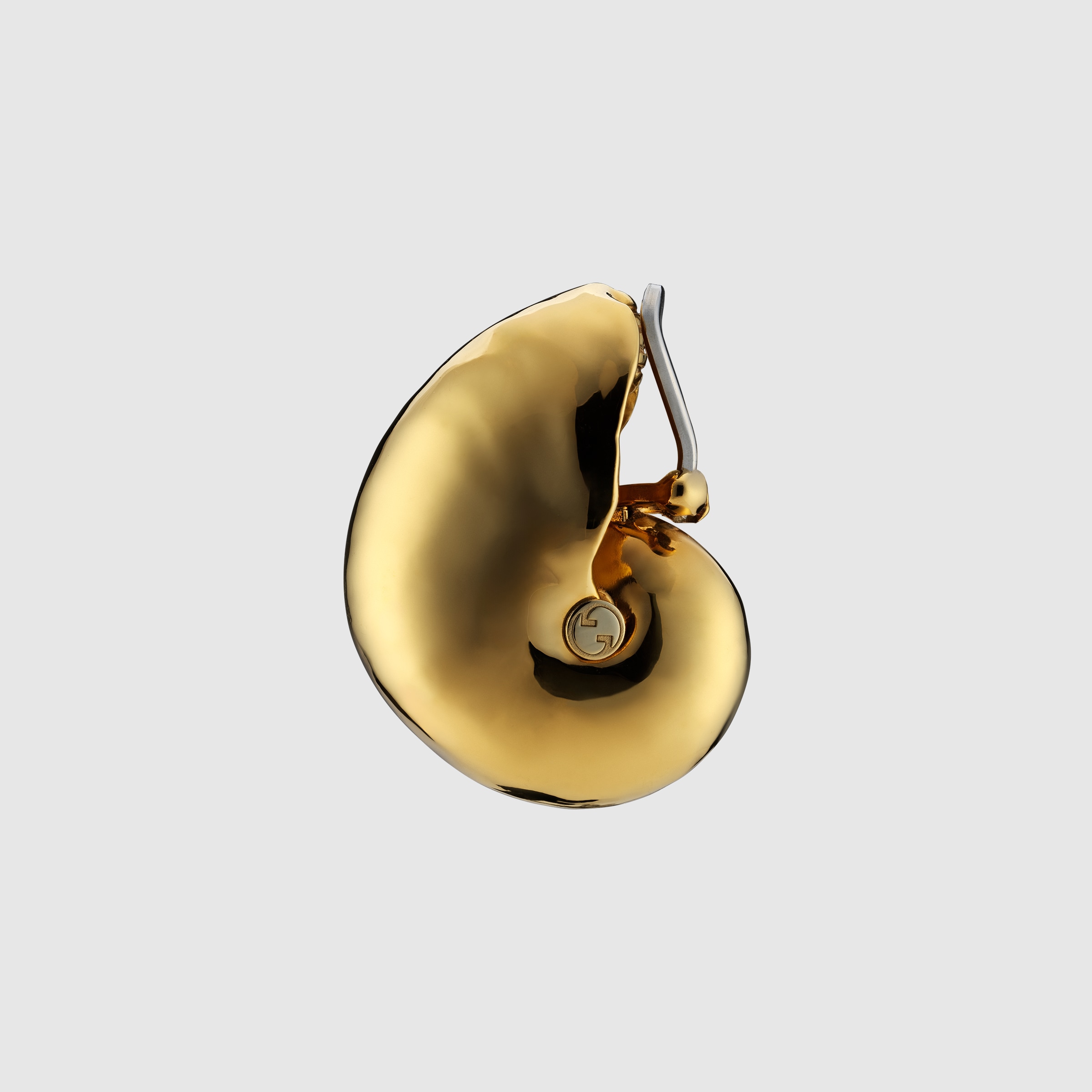 【GUCCI】シェルシェイプ イヤリング 837470_I4710_0912_002_100_0000