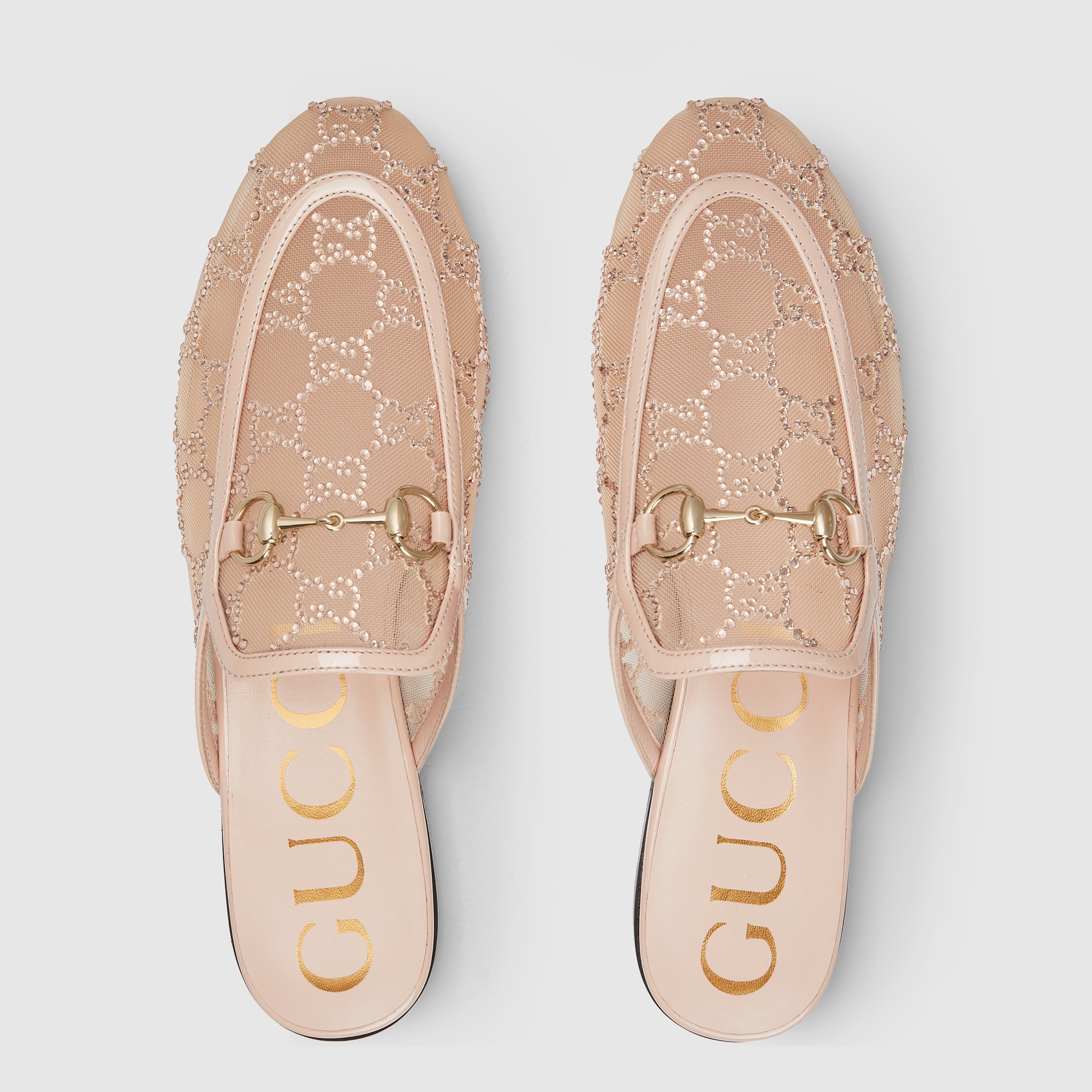 NEW GUCCI! Women’s GG Princetown shoes Gucci Princetown GG slippers for Women - Printed in UAE
