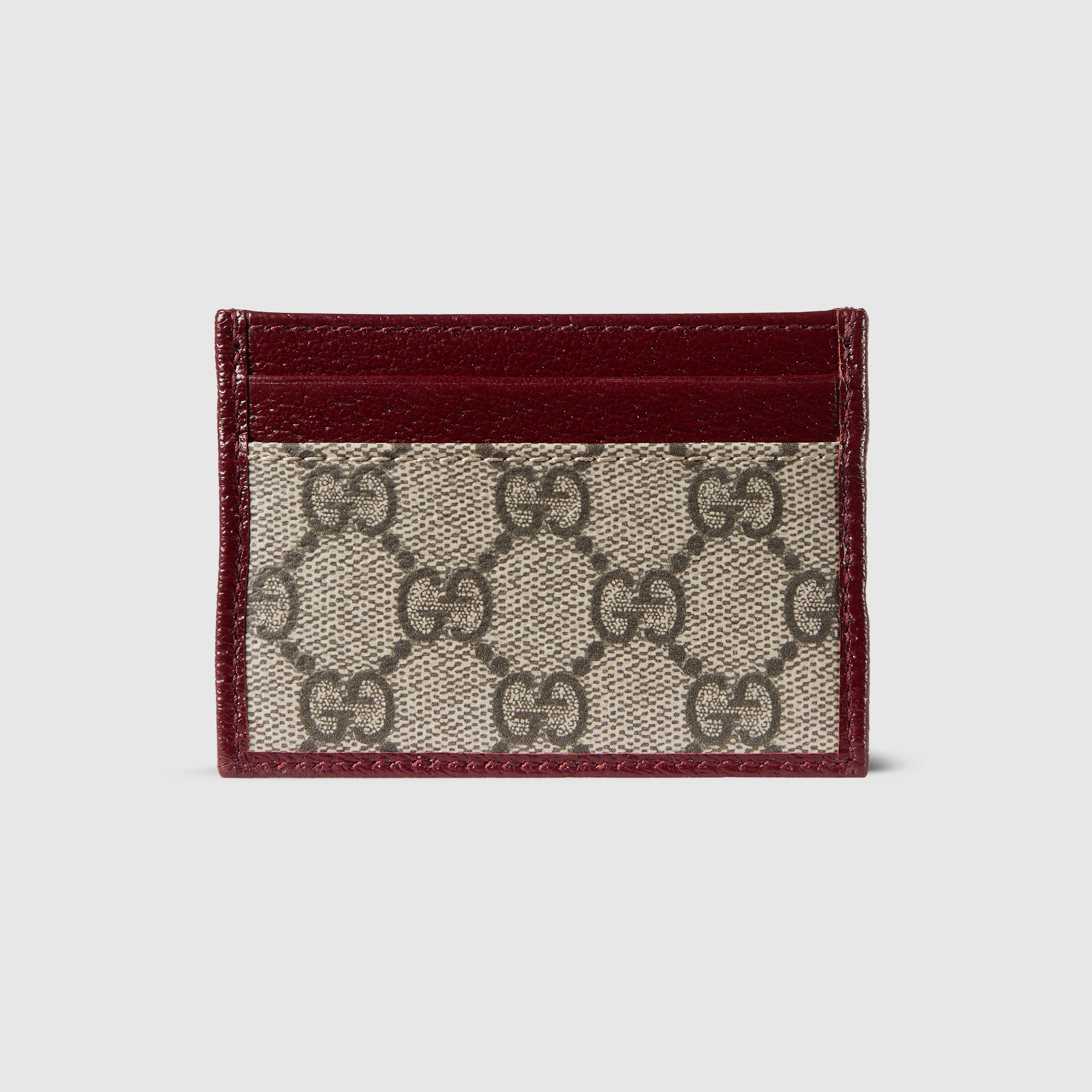 【関税＆送料込み】Gucci Ophidia Gg Supreme Fabric Card Hol Gucci - Neo Vintage GG Supreme fabric card holder Beige