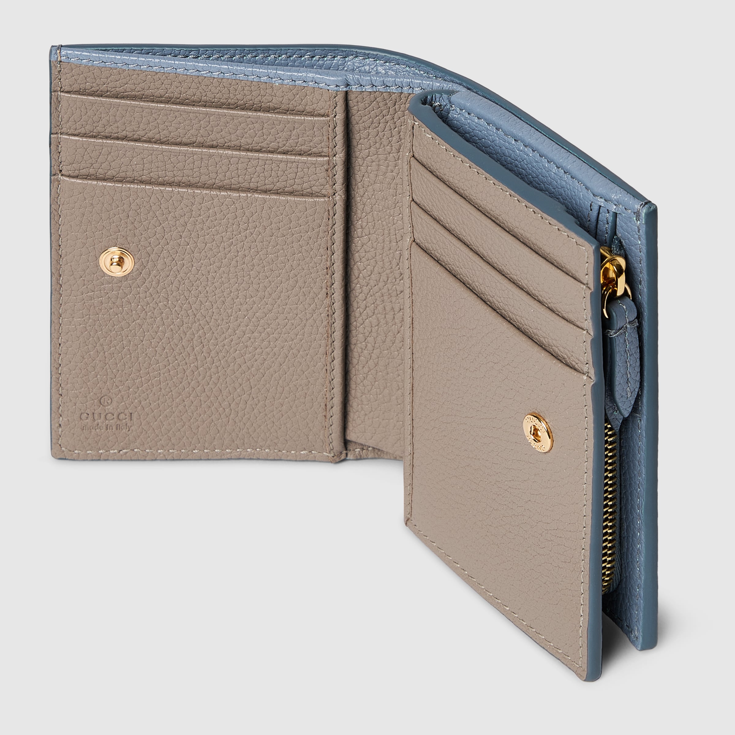 GUCCI 二つ折り財布 グレー マルチカラー 772738_AAE5F_1642_008_080_0000