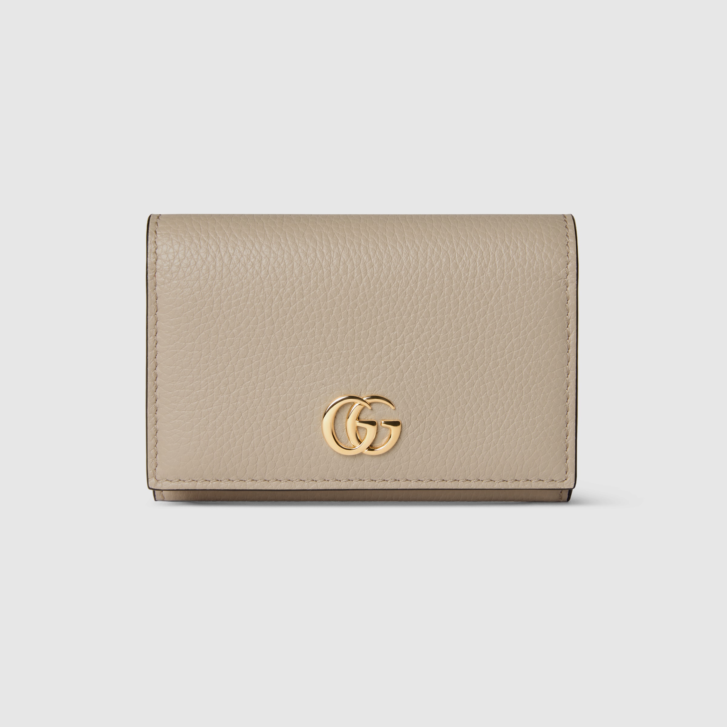 GUCCI ダブルG バイカラー カードケース ダブルG バイカラー カードケースベージュ＆ブルー GGスプリーム
