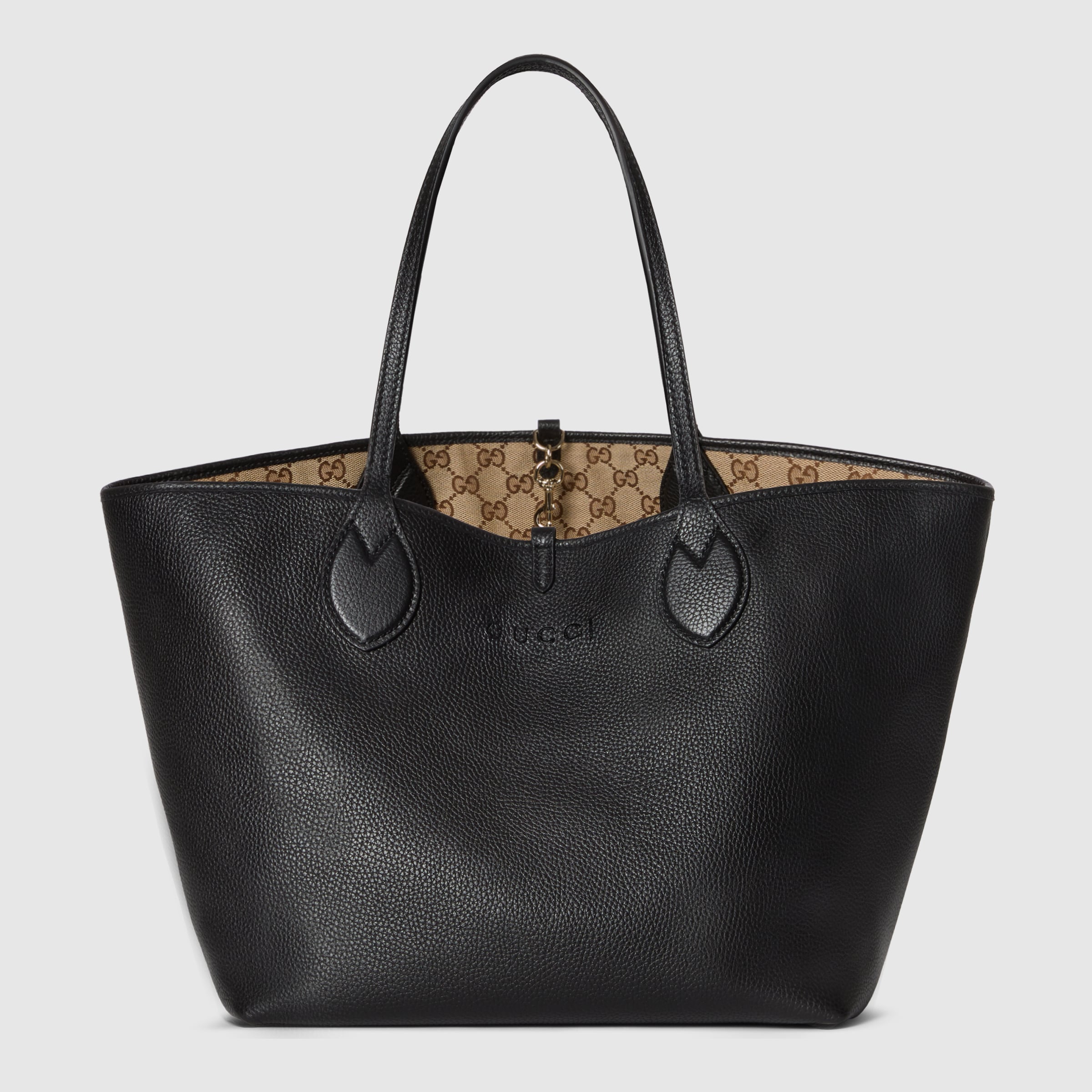 GUCCI ブラックレザー BAG 楽天市場】【バッグ】GUCCI グッチ グッチシマ レザー トート