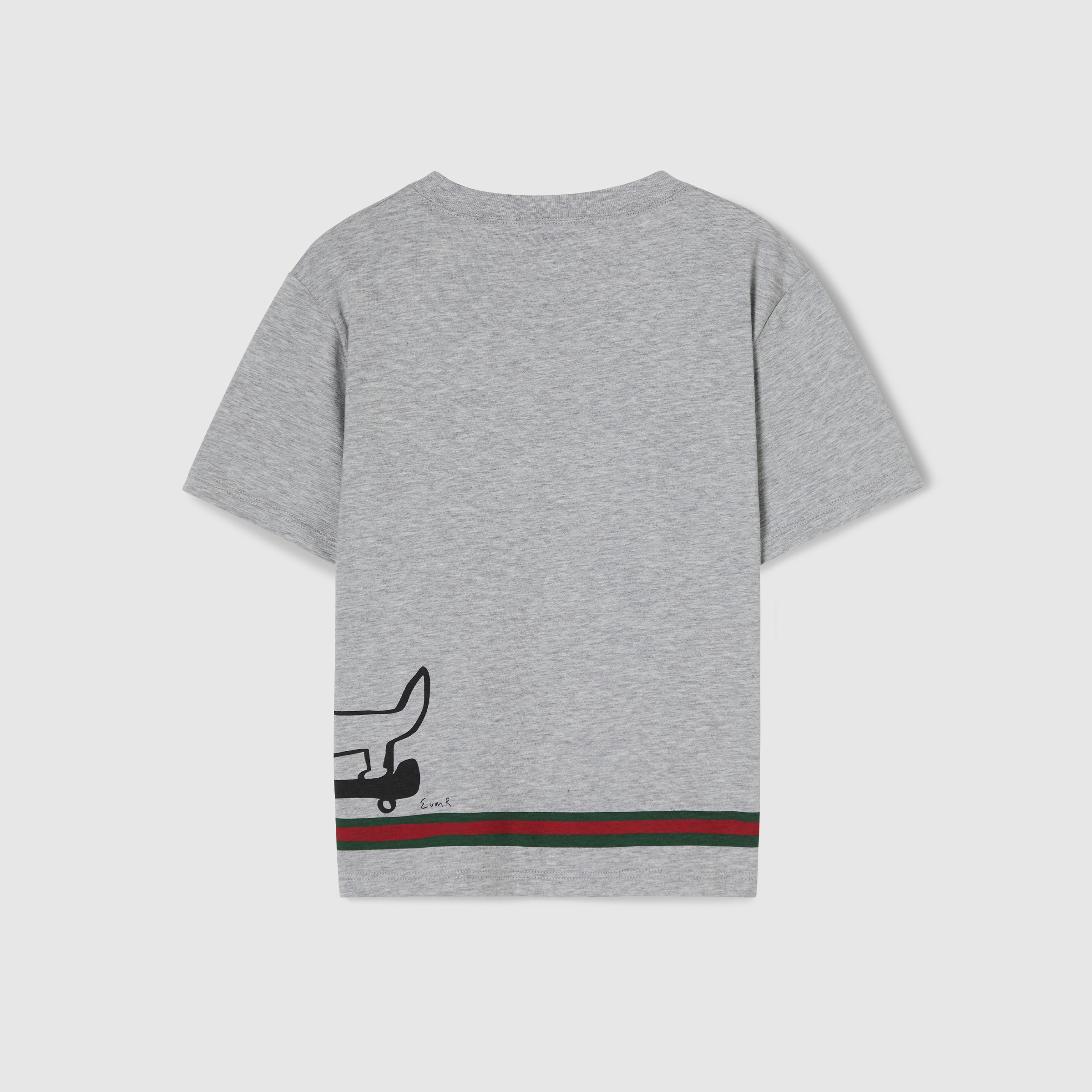 GUCCI グッチチルドレン　Tシャツ チルドレンズ〕プリント コットン Tシャツ ・ライトグレー | GUCCI公式