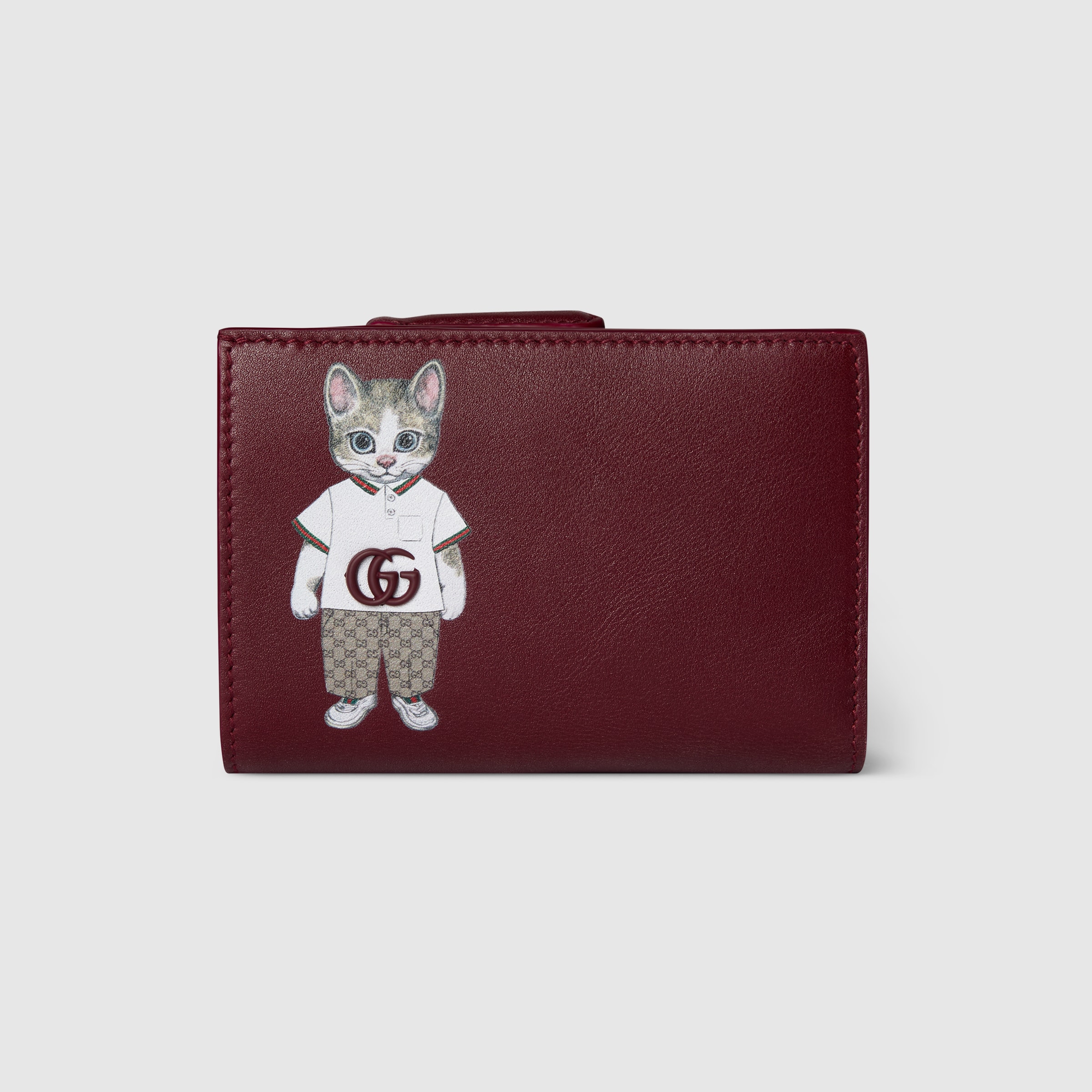 新品未使用品★GUCCI×ヒグチユウコ【ウォレットチェーン】★ 日本限定 ヒグチユウコ バイカラー ジップアラウンドウォレット