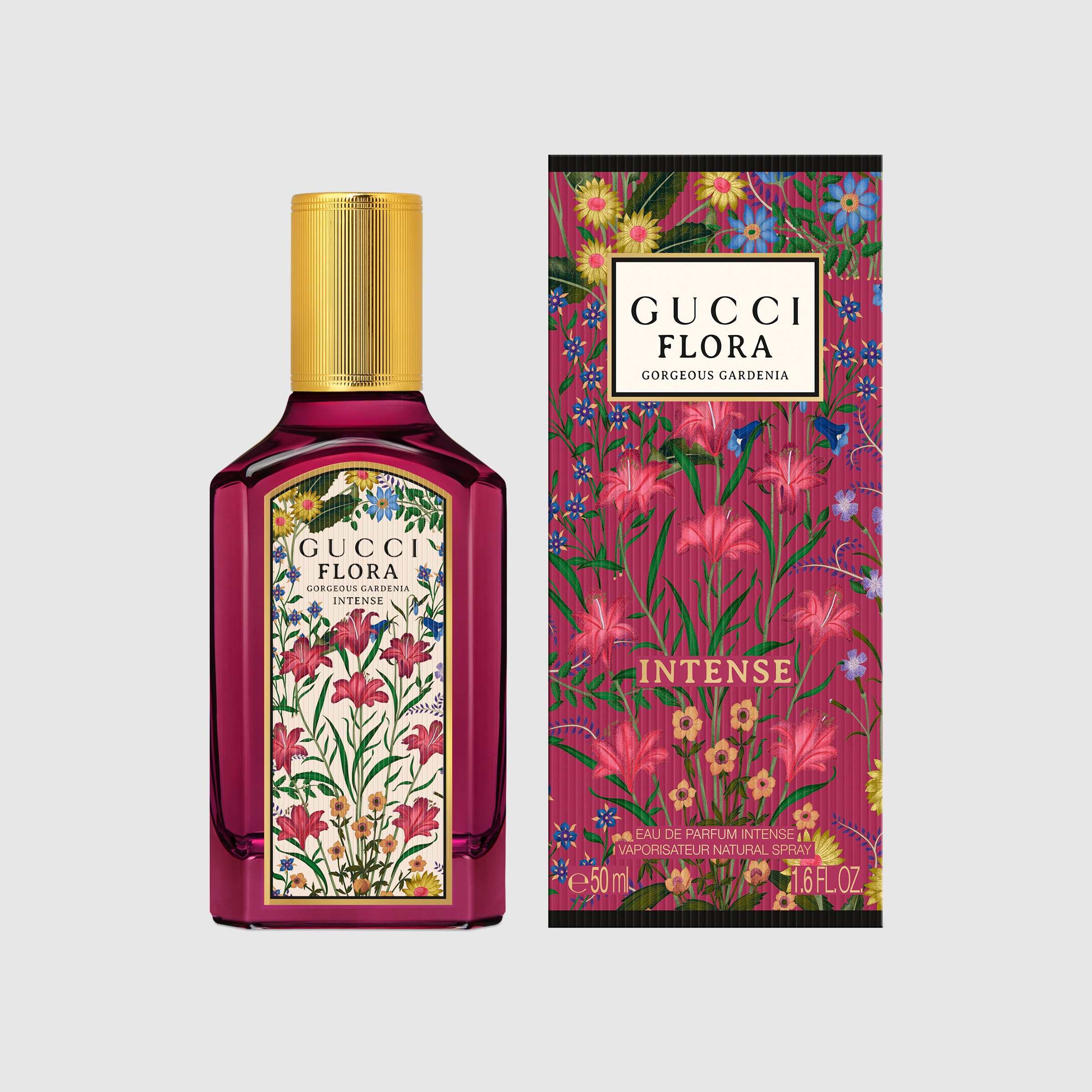 GUCCI FLORA Gorgeous Gardenia 50ml 限定版 Gucci Flora Gorgeous Gardenia Intense, 50ml, eau de parfum