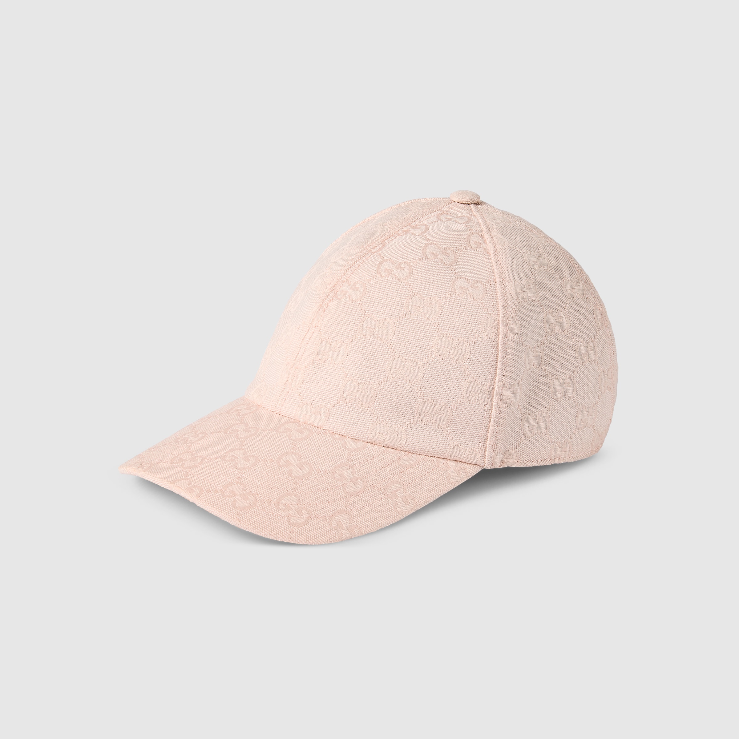 GG cotton canvas baseball hat in light pink | GUCCI® US