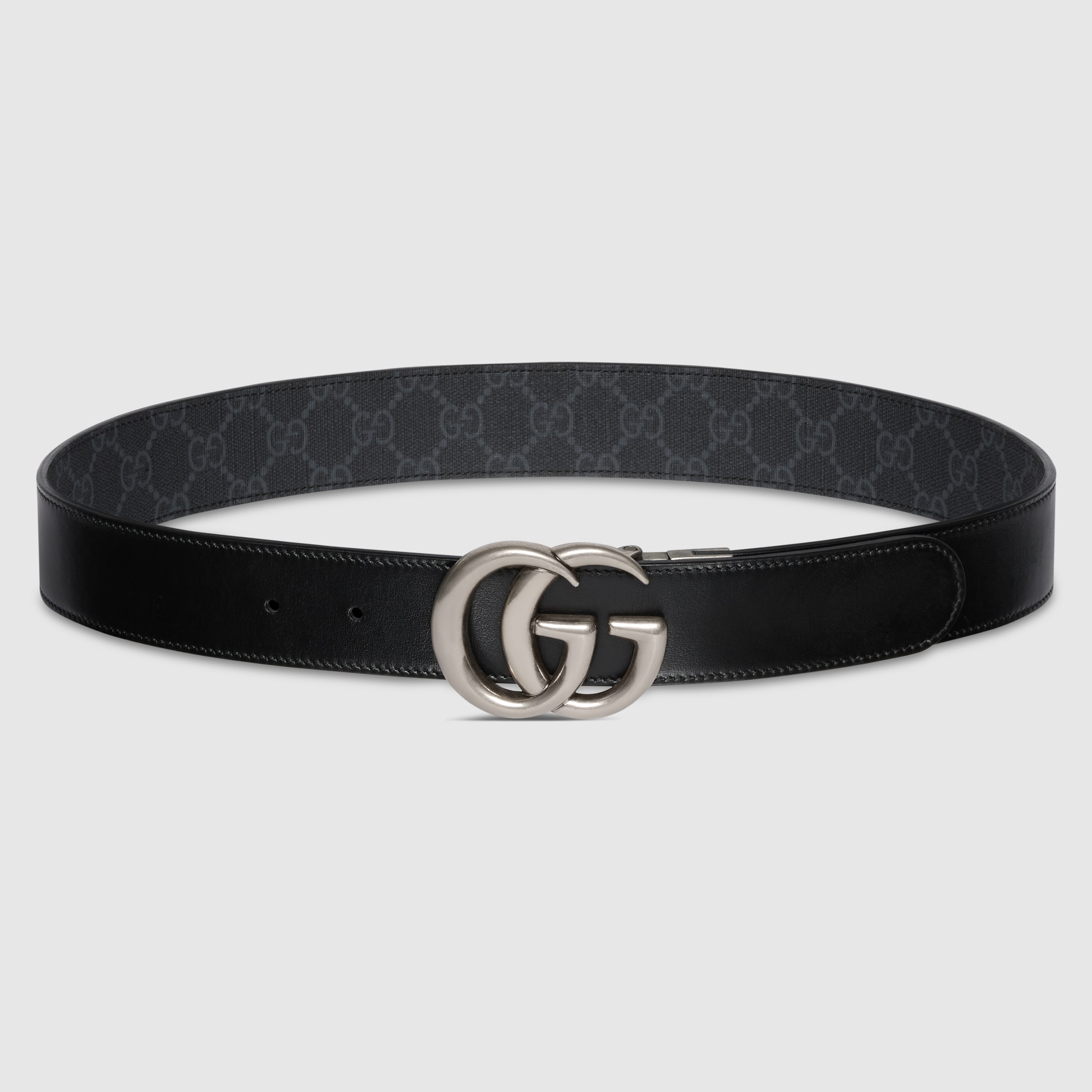 【人気】GUCCI ベルト シルバー ロゴ　 ユニセックス GGスプリーム 人気】GUCCI ベルト シルバー ロゴ ユニセックス GGスプリーム