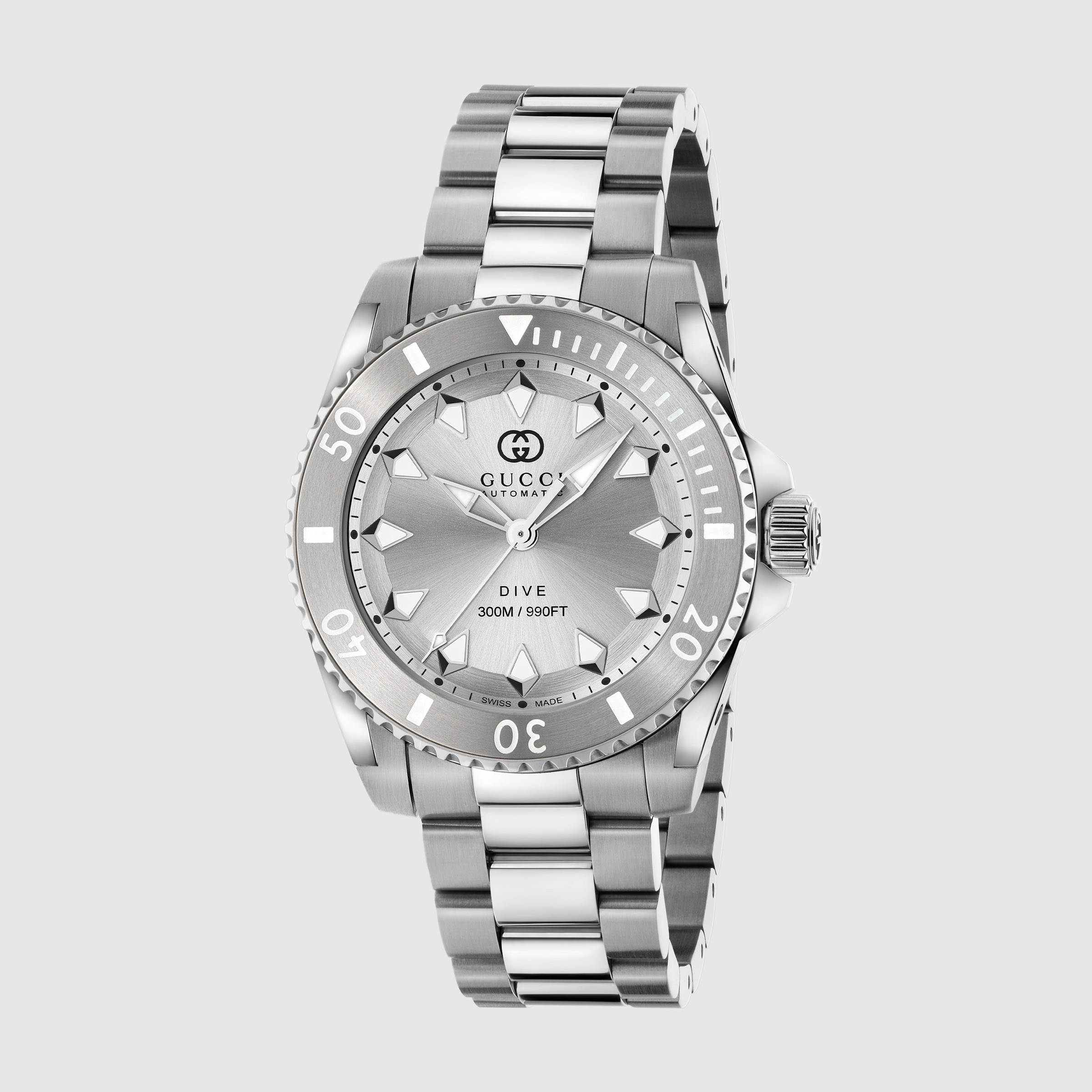 Gucci Dive watch, 40mm in steel | GUCCI® US