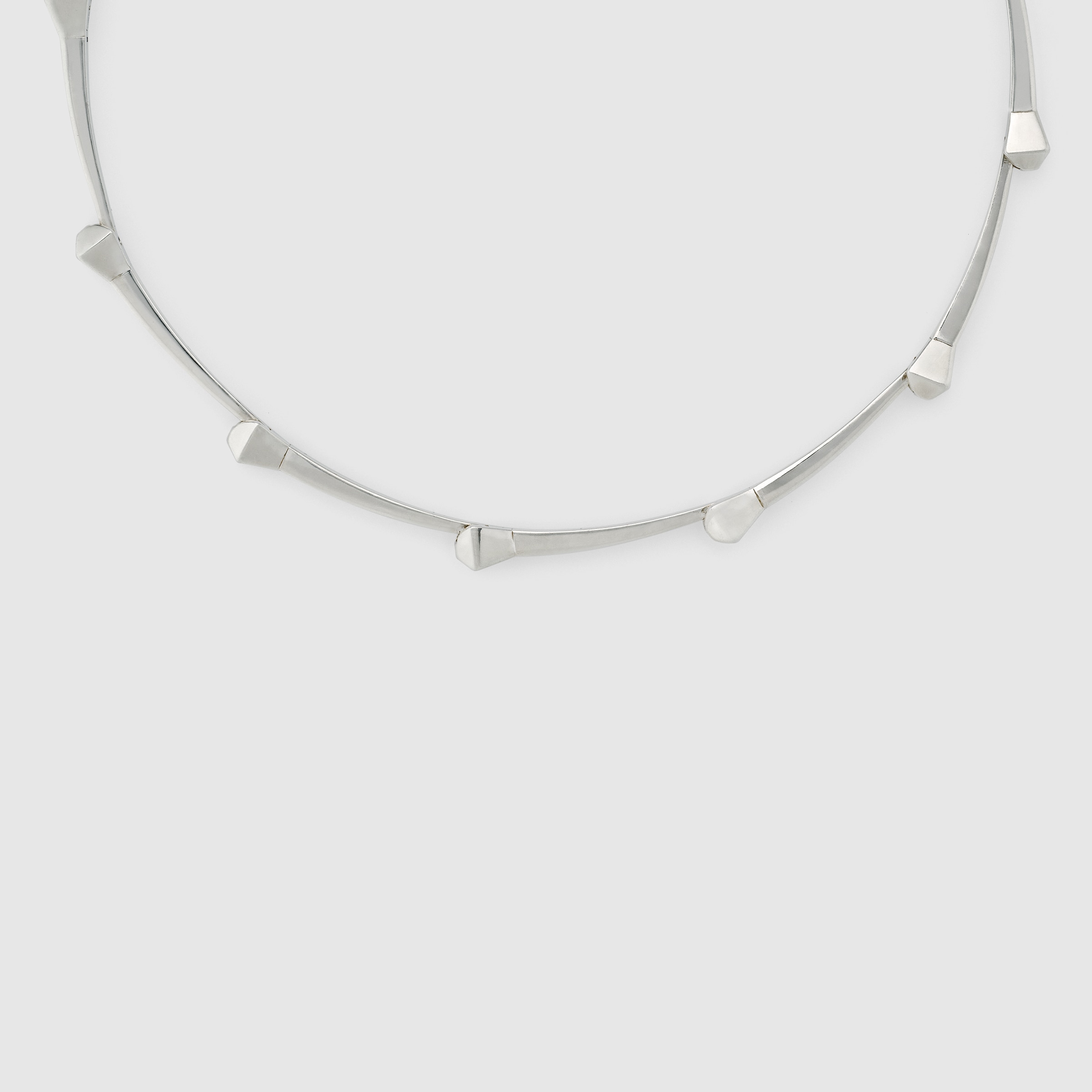 Chiodo choker necklace in 925 sterling silver | GUCCI® CA