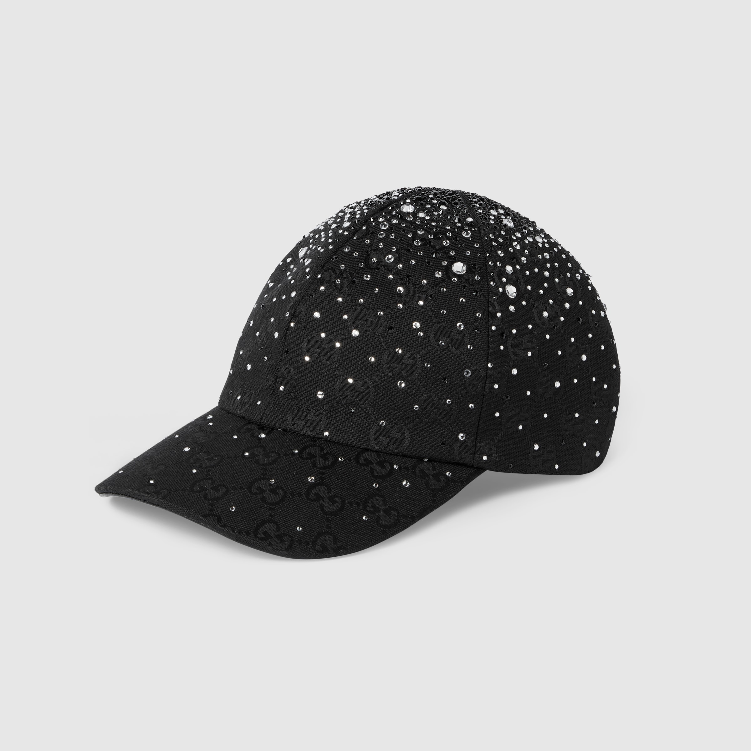 GG canvas baseball hat in black | GUCCI® US