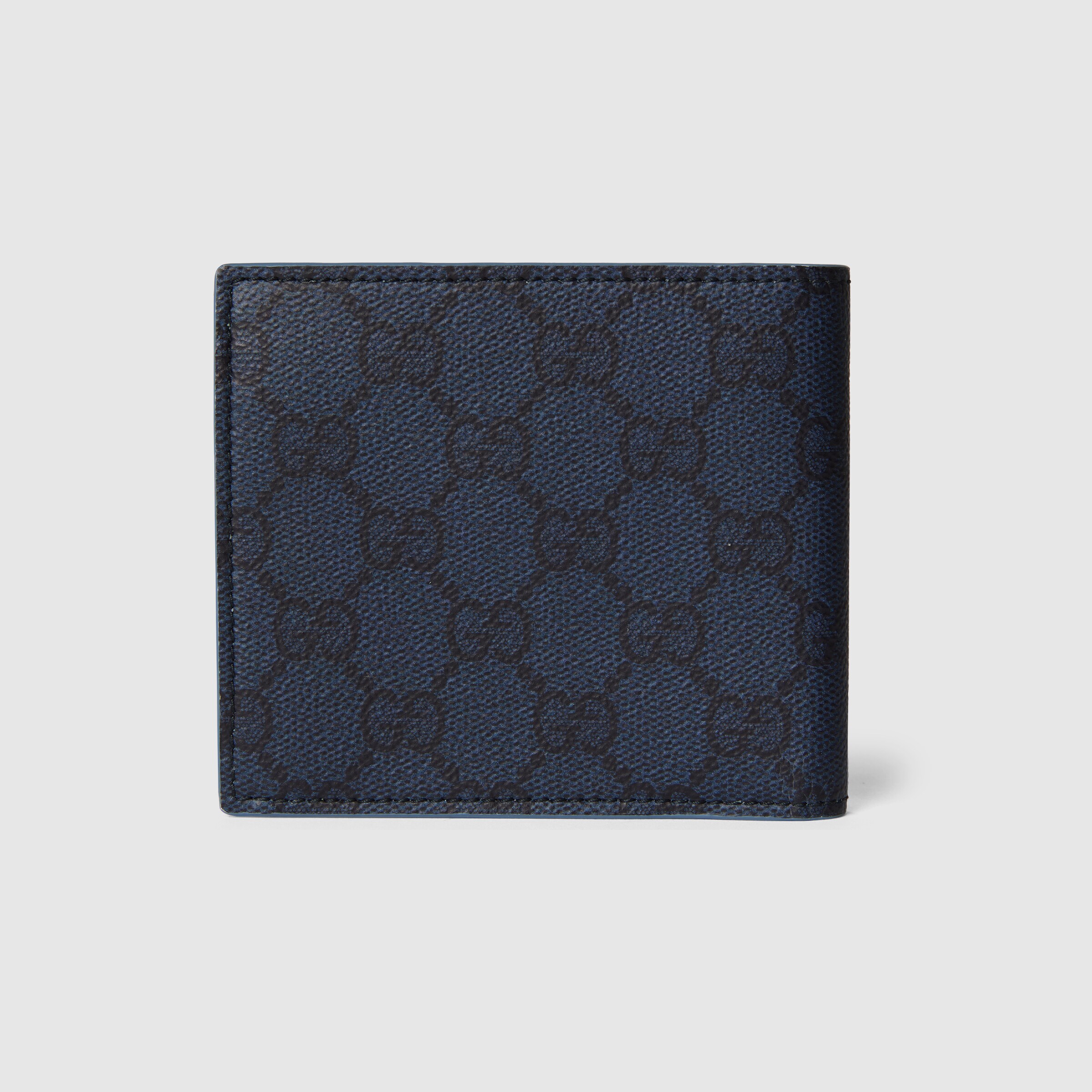 GG コインウォレット ダスティブルー インテリア ・ダークブルー GG