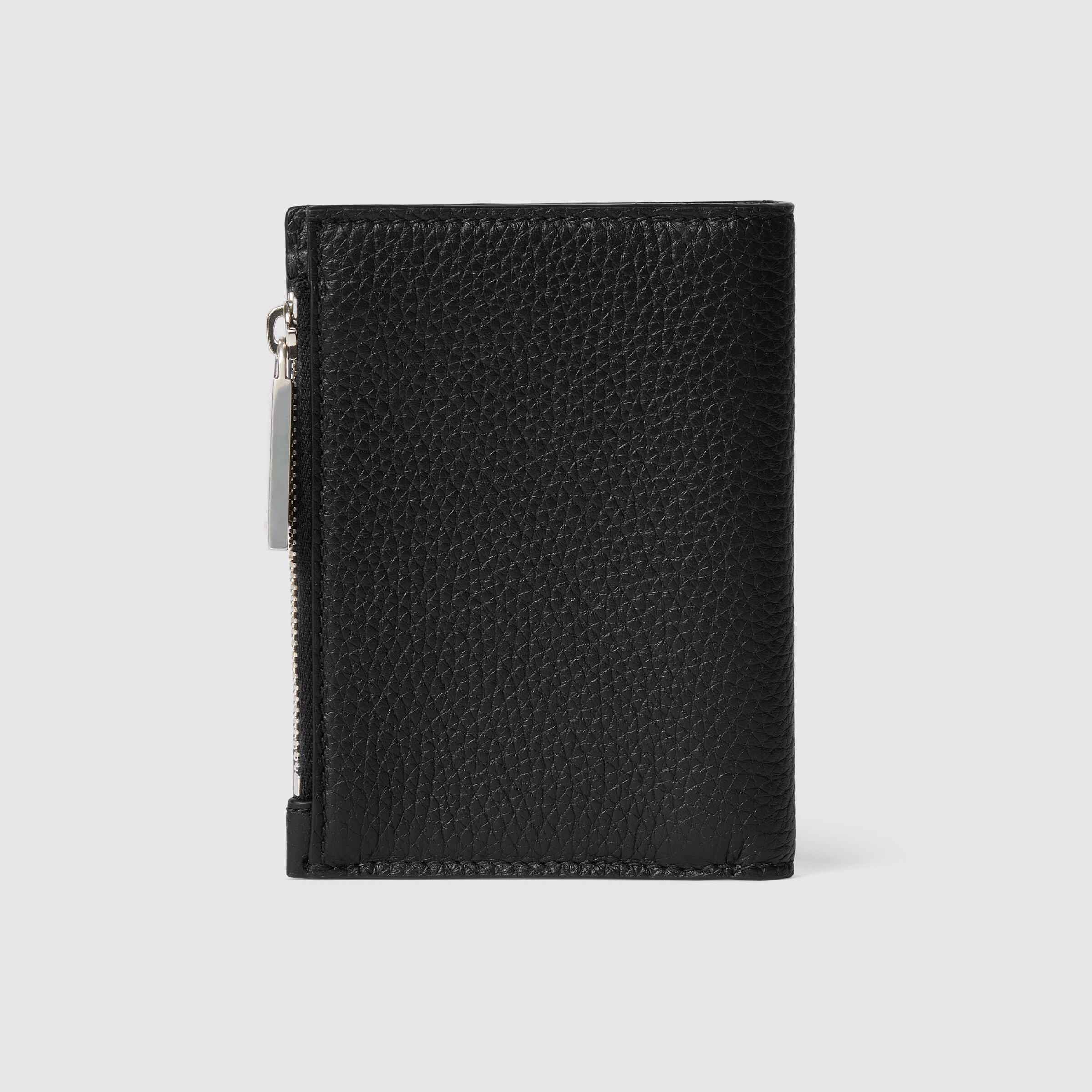 日本限定 コインウォレット ブルー インテリア ・ブラック レザー