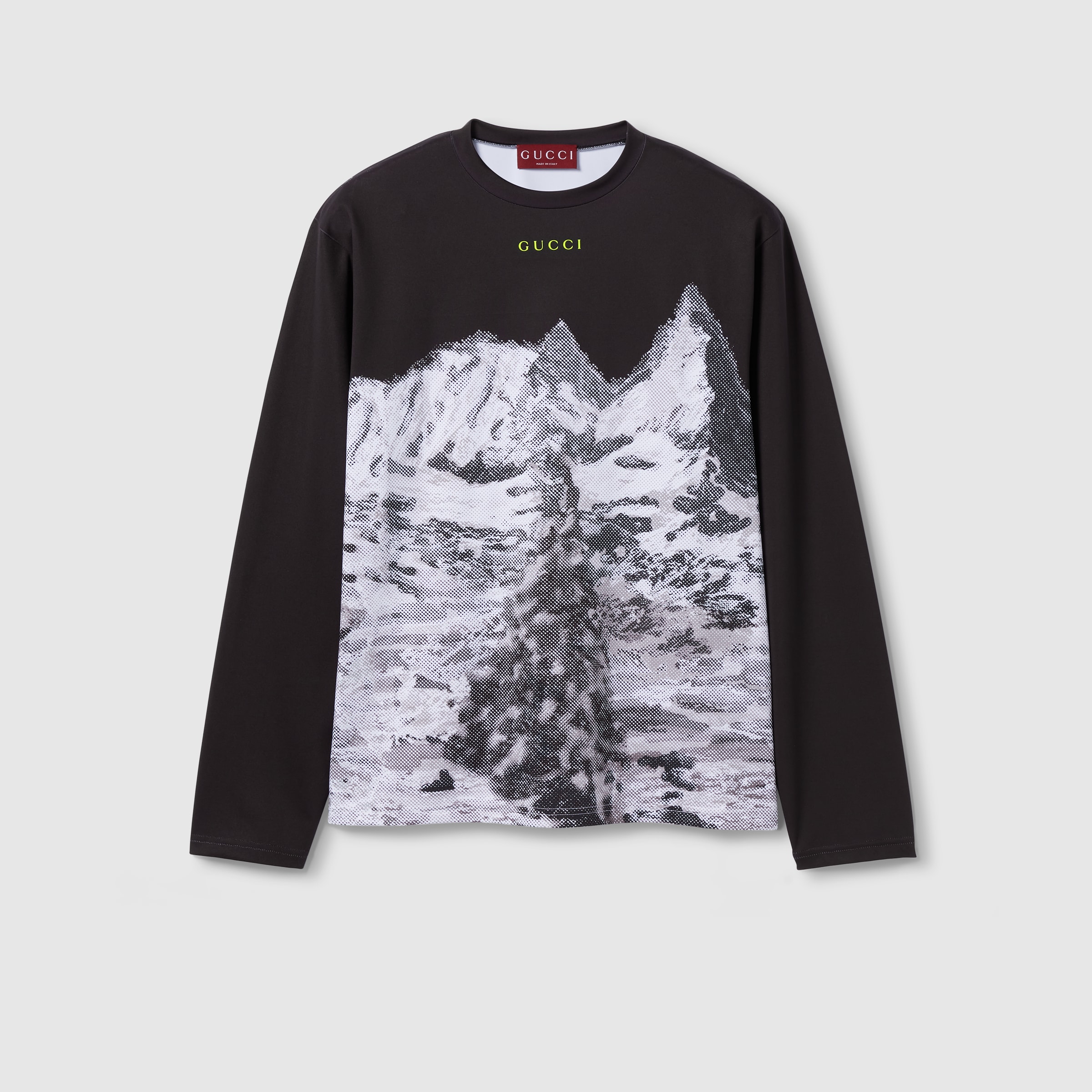 GUCCI Tシャツ Gucci Graphic Cotton T-shirt 'Black' 785345-XJGIJ-1868