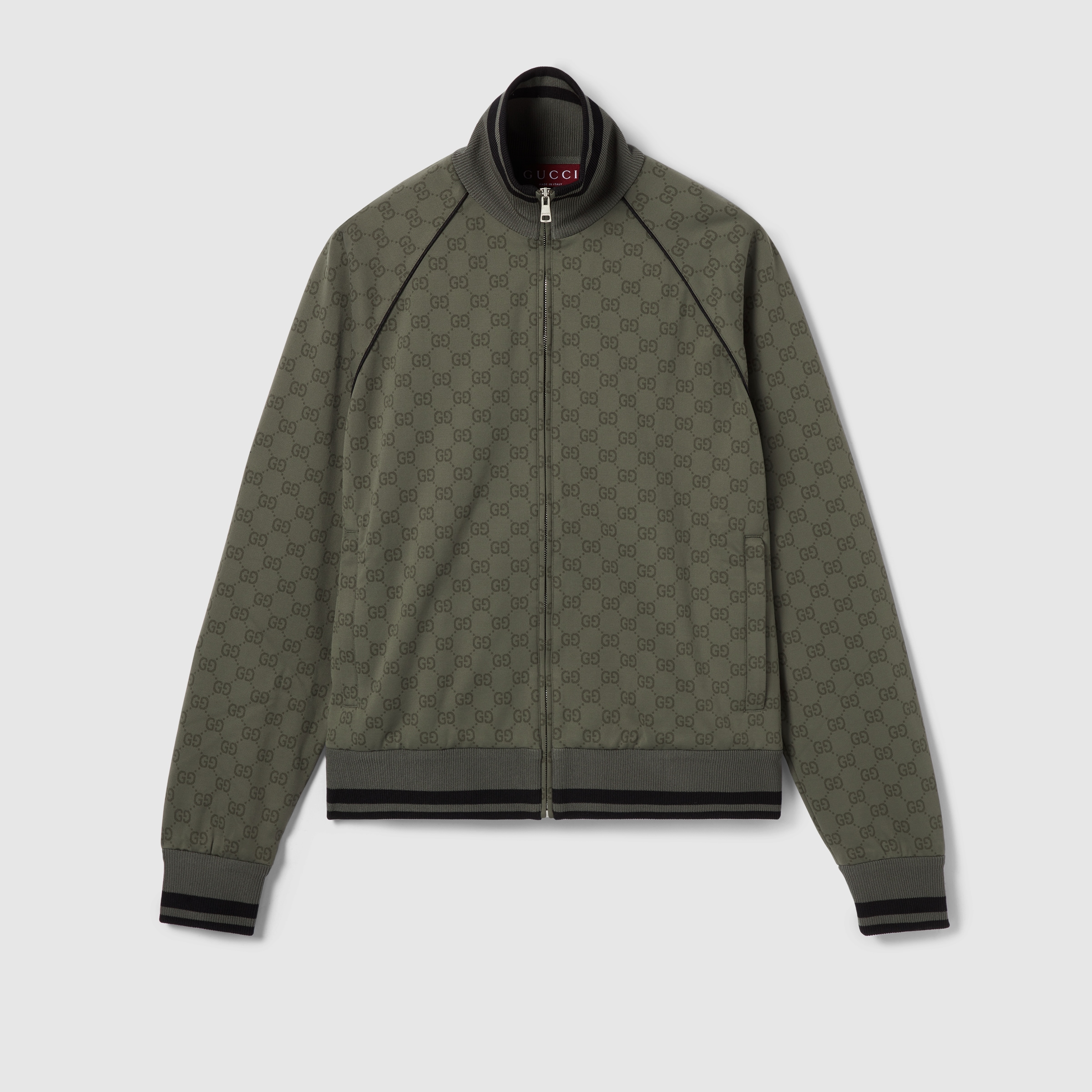 GUCCI スエード グリーン スタッズジャケット GUCCI スエード グリーン スタッズジャケット