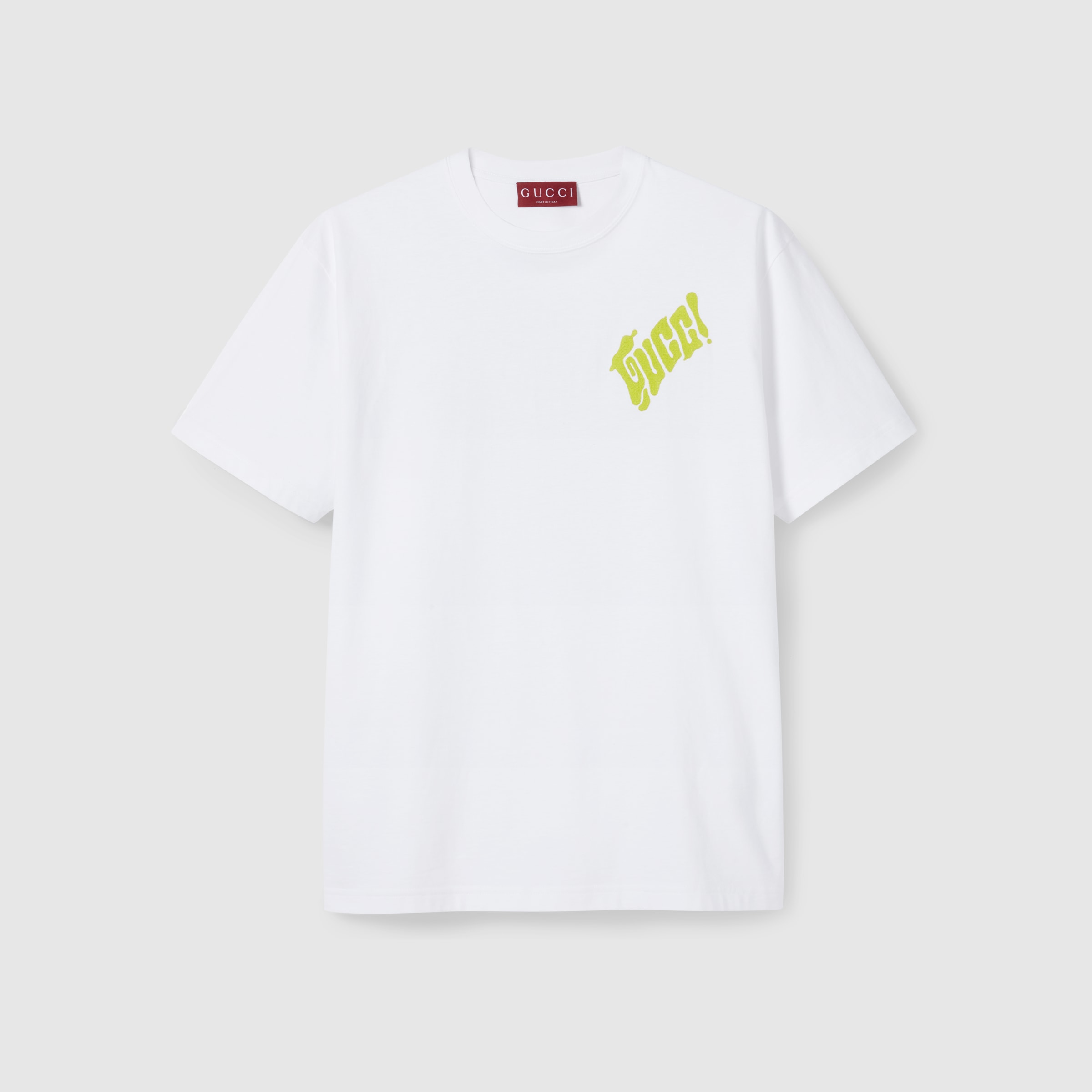 グッチ　ロゴ　半袖Tシャツ　ホワイト　XS GUCCI グッチ 19SS Blade Print Tee ブレードプリント ロゴ 半袖
