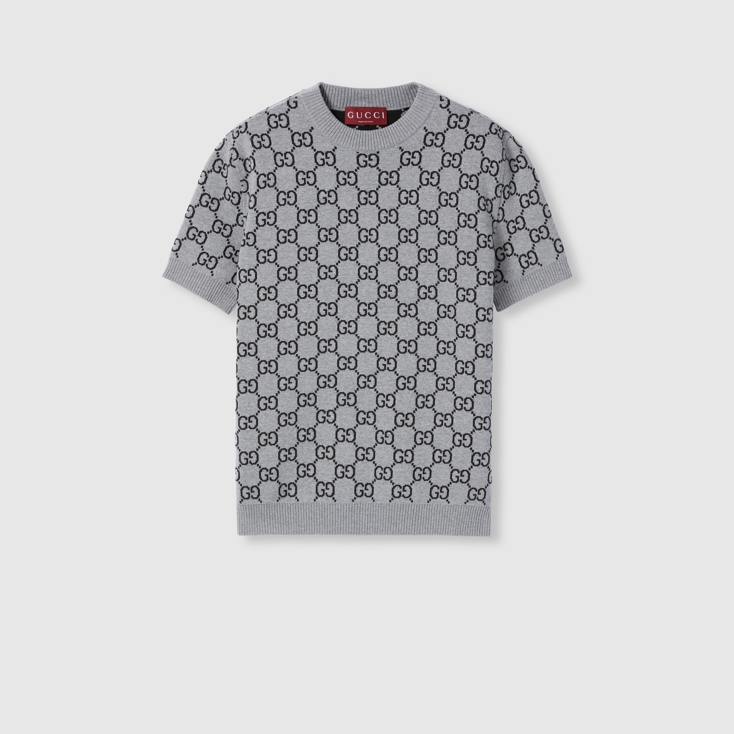 GUCCI グレー ウール ピーコート GUCCI - グッチ ピーコートの通販 by DS大黒屋's shop｜グッチ