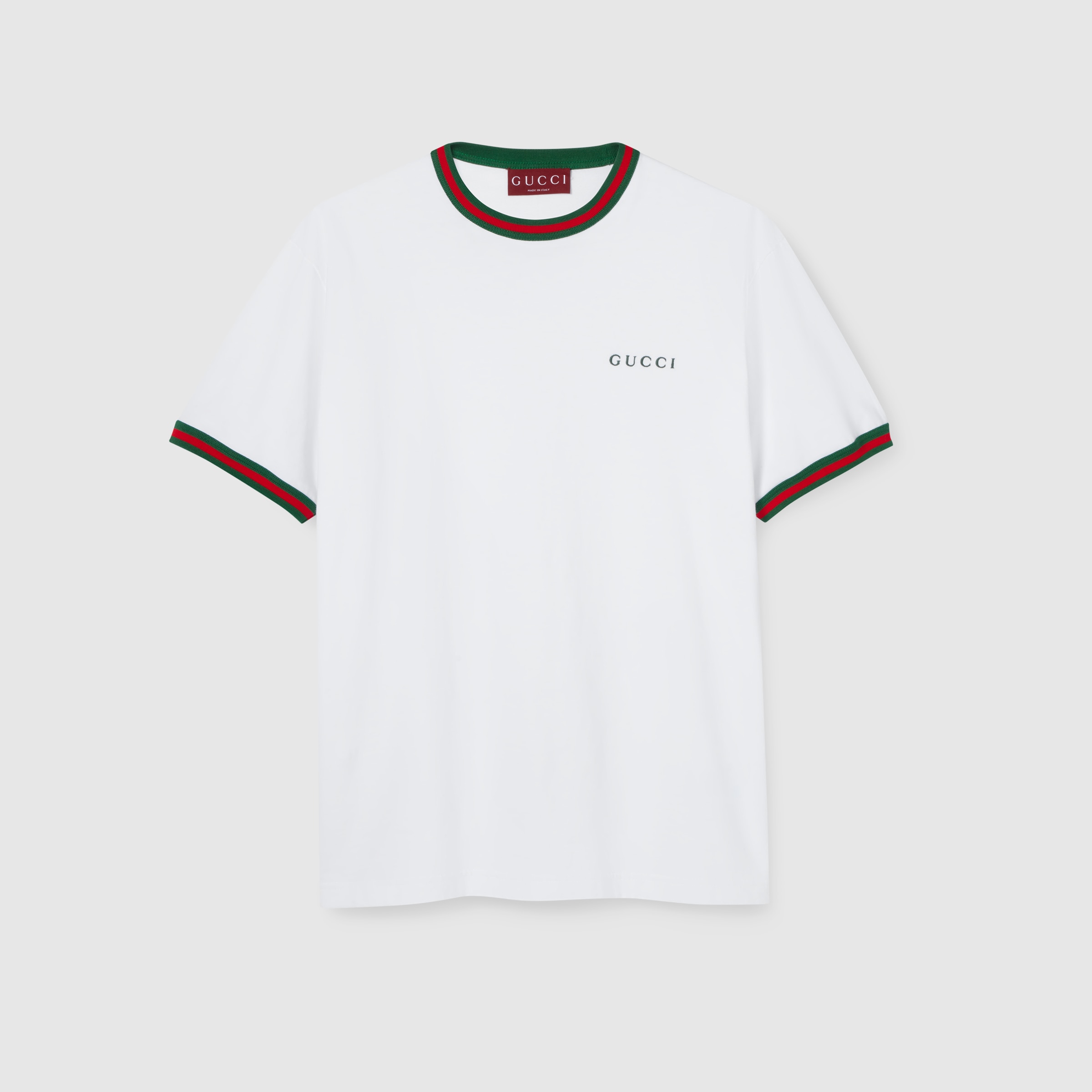 GUCCI Tシャツ KicksCrew GUCCI FW22 Interlocking G Cotton T-Shirt 'White