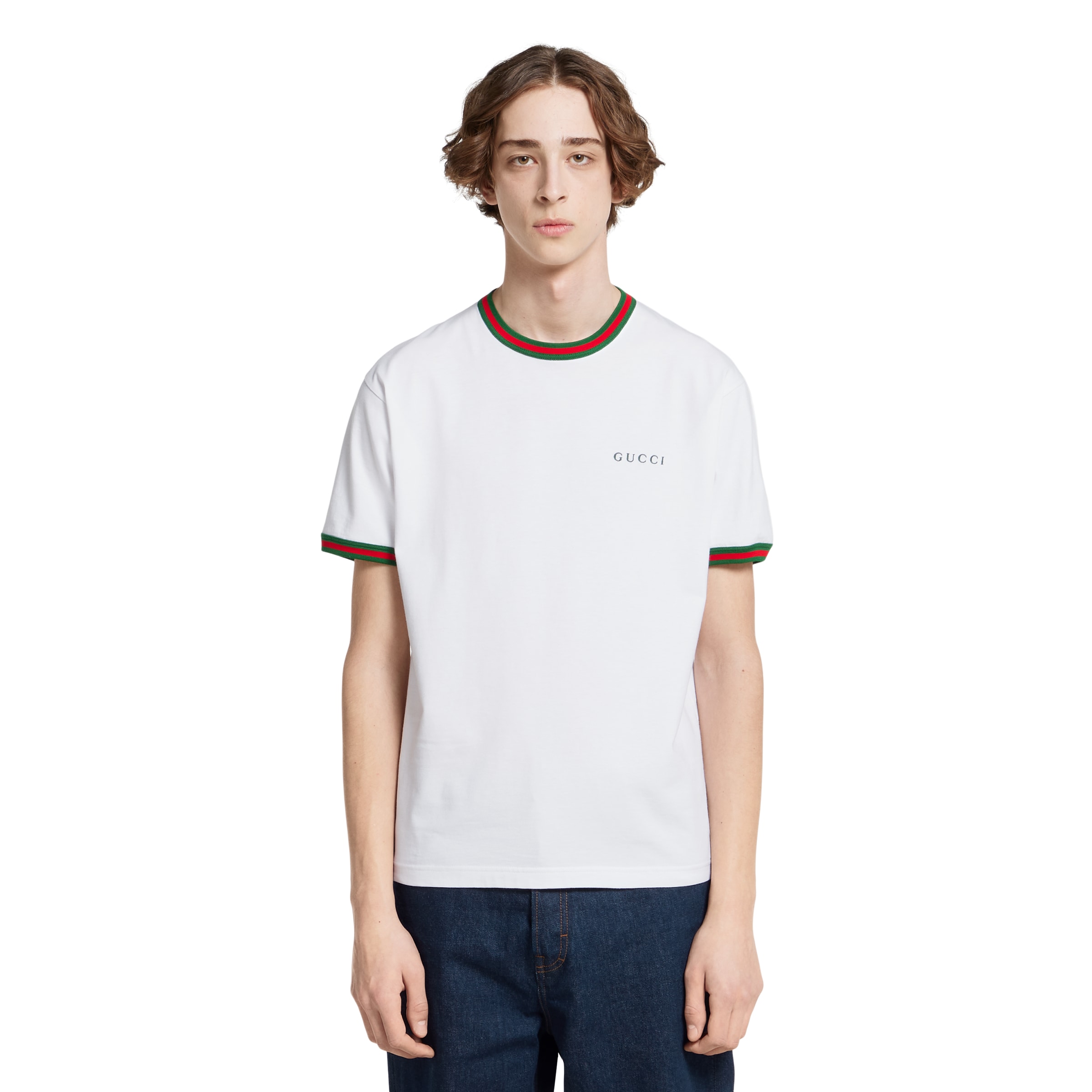 GUCCI Tシャツ　美品　正規品 GUCCI グッチ ORIGINAL プリント オーバーサイズ ロゴ Tシャツ