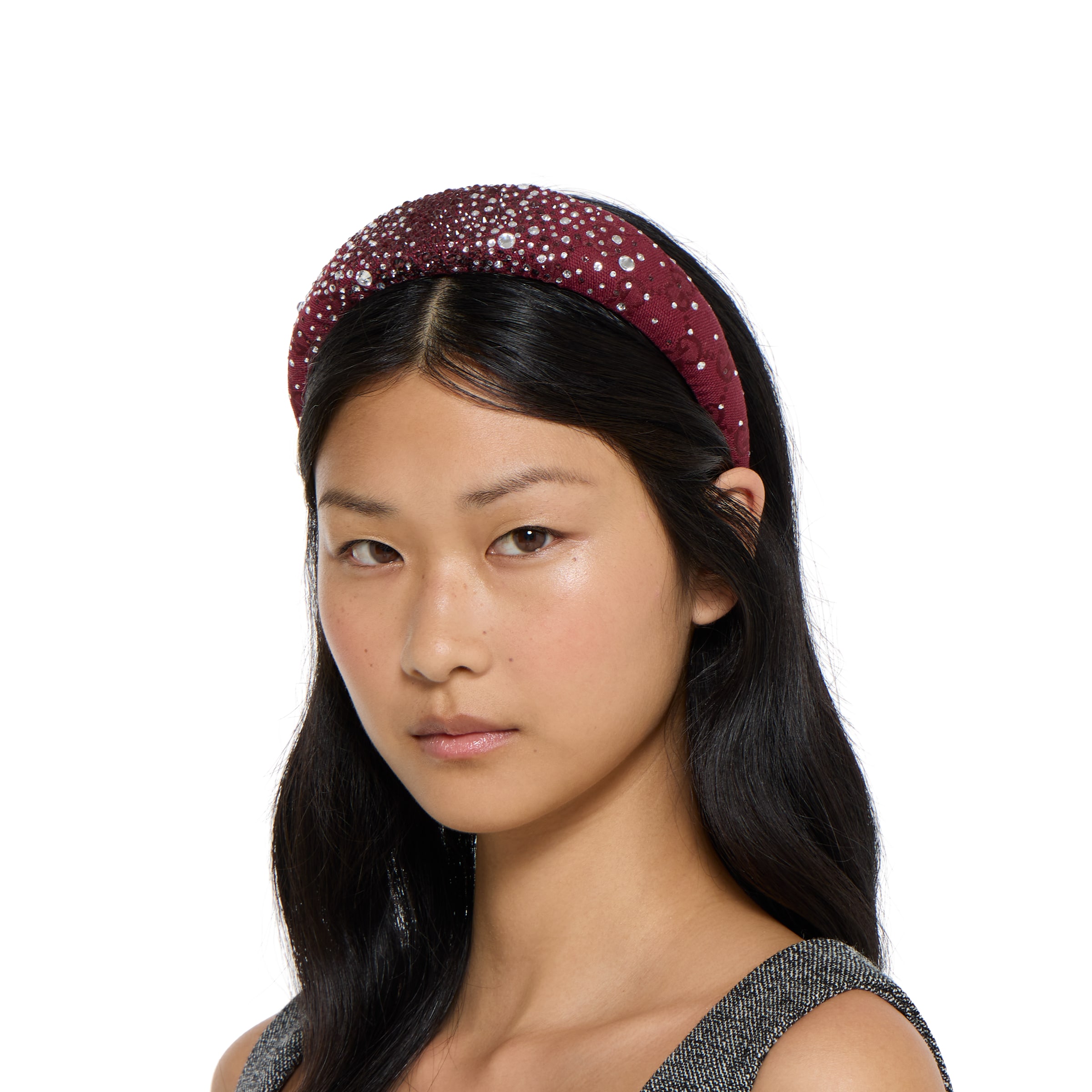 GUCCI GGパターン ヘアバンド 中古・古着通販】GUCCI (グッチ) GGヘアバンド ブラック サイズ:L