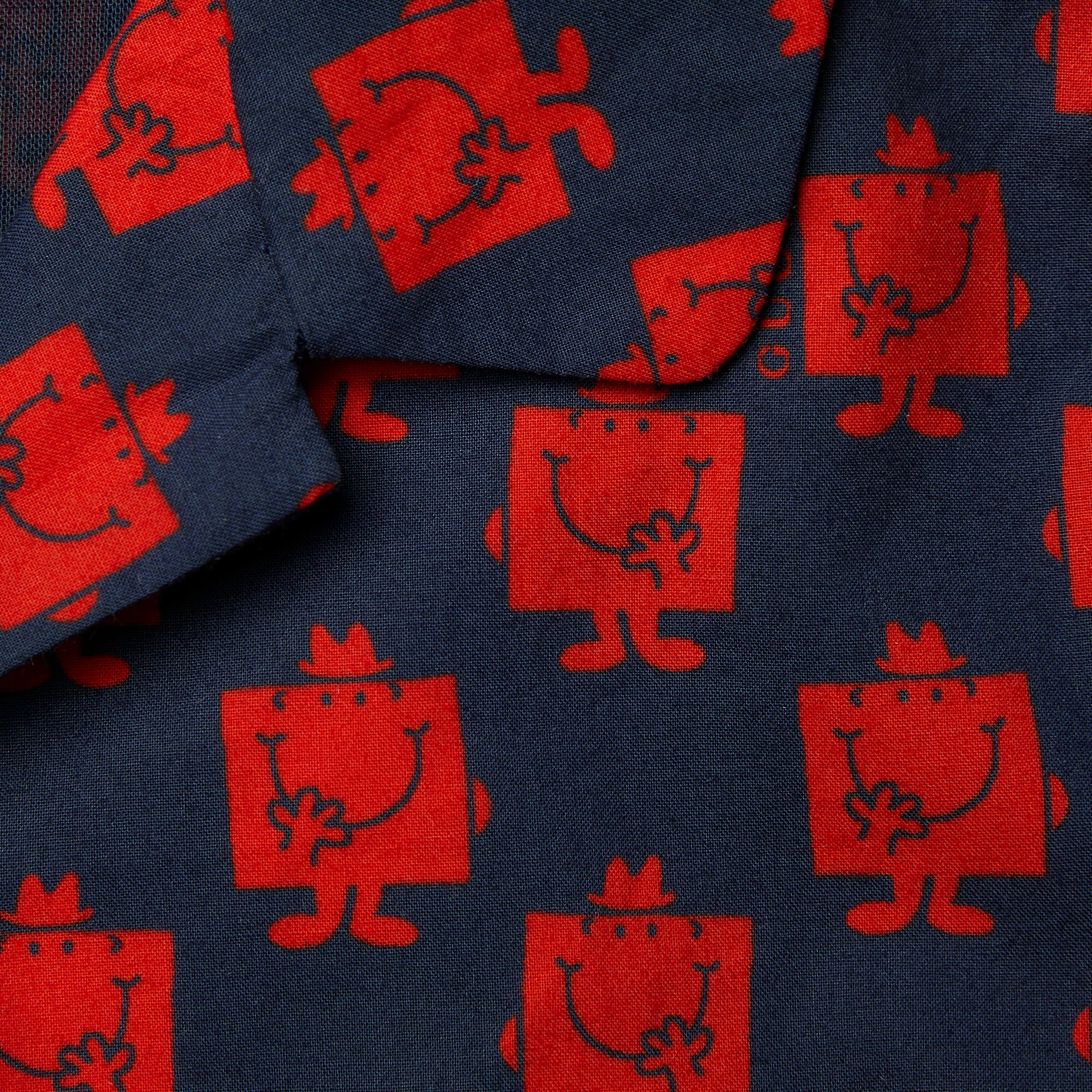 ベビー〕プリント コットン ドレス ・ブルー＆レッド | GUCCI公式