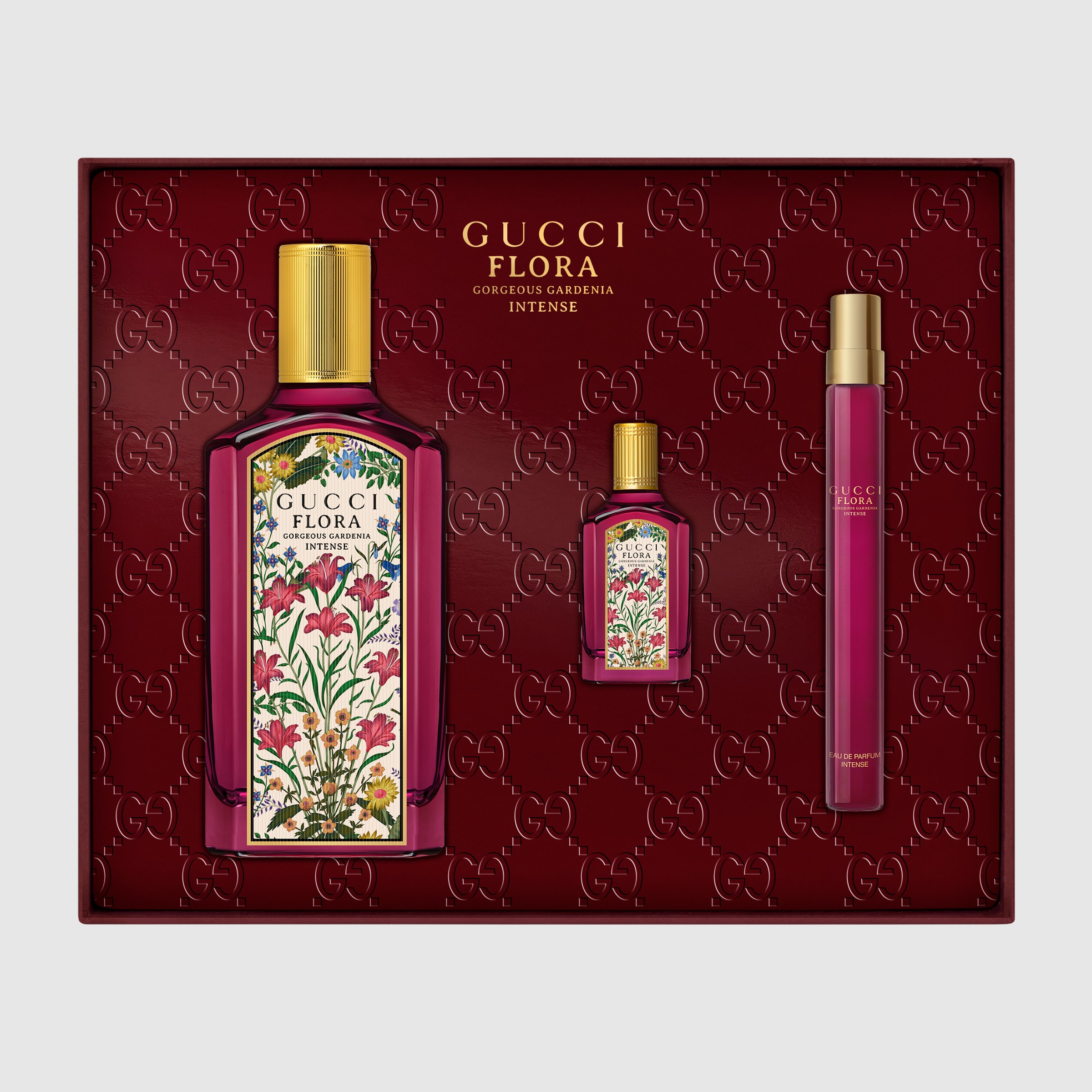 Gucci Flora Gorgeous Gardenia Intense gift set in eau de parfum