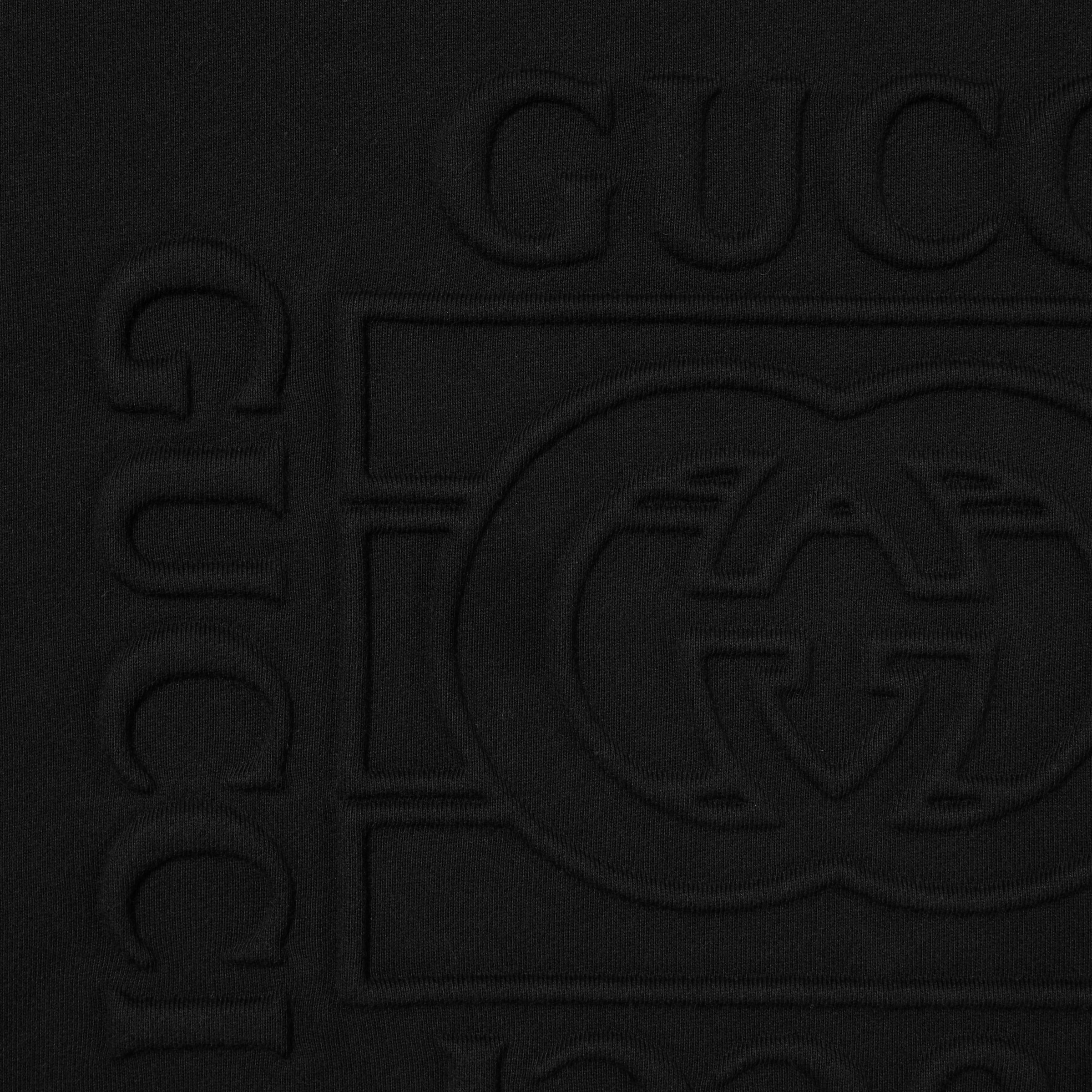 ブラッシュドコットンジャージー スウェットシャツ ・ブラック | GUCCI公式