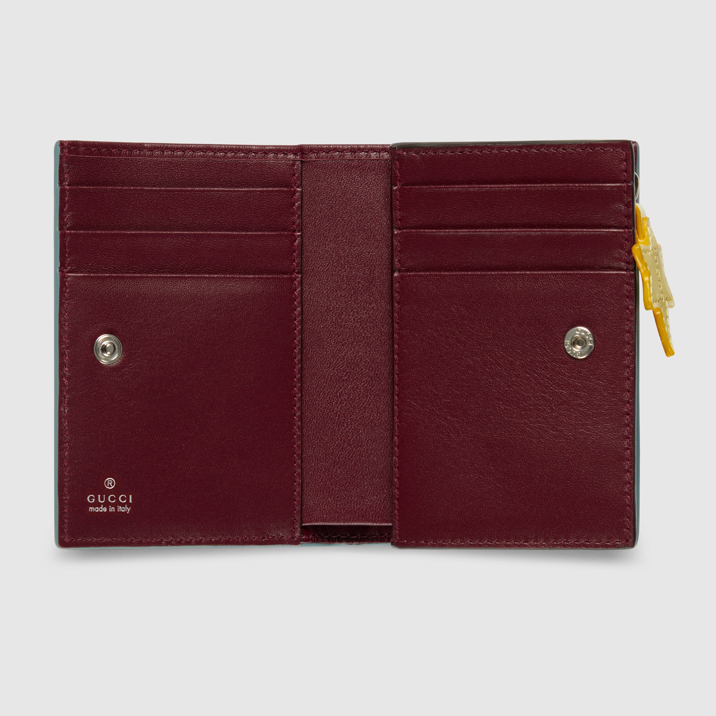 日本限定 ヒグチユウコ バイカラー スモール ウォレット ・ブルー