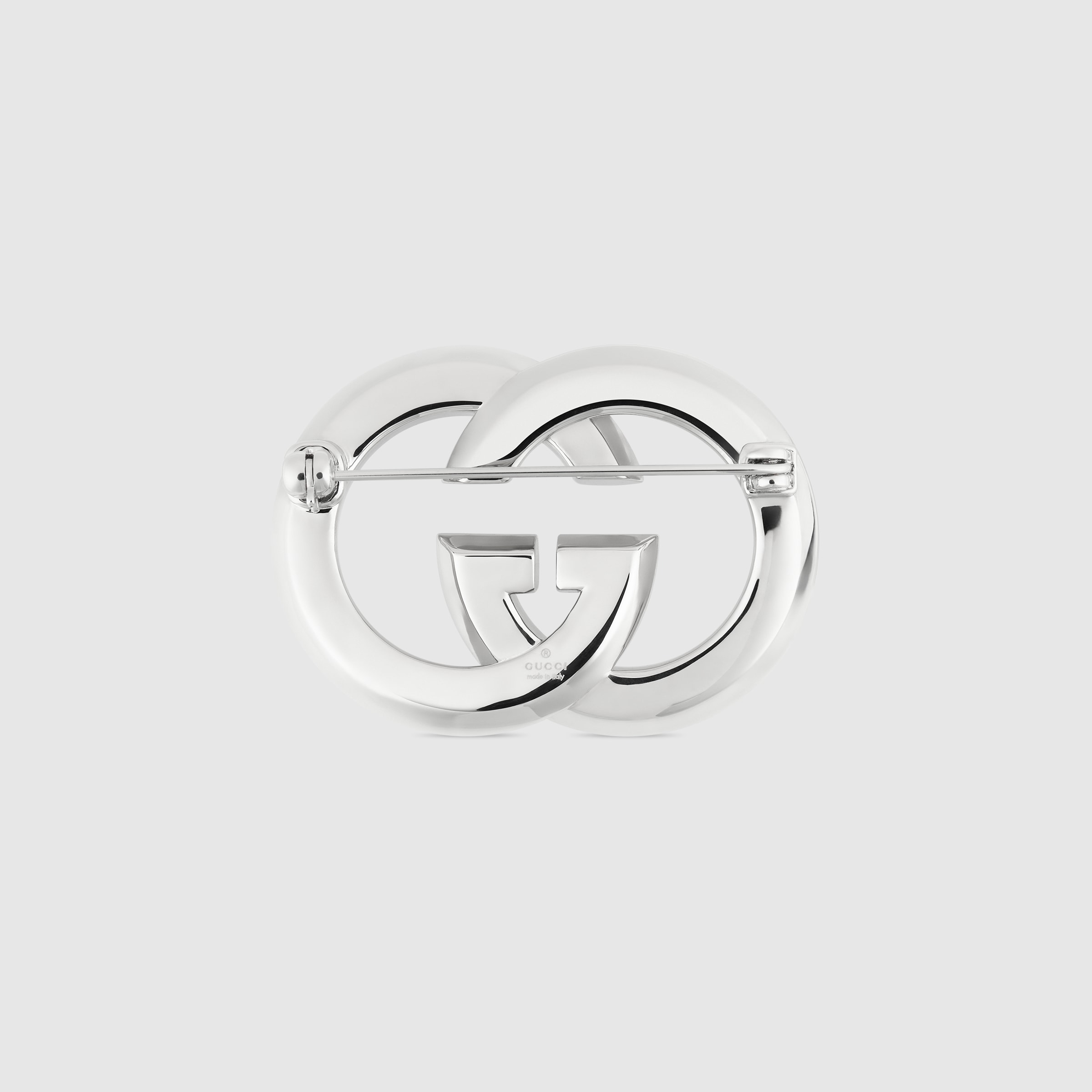 グッチ ゴールド クリスタル GG ブローチ ダブルG クリスタル ブローチ ・クリスタル | GUCCI公式