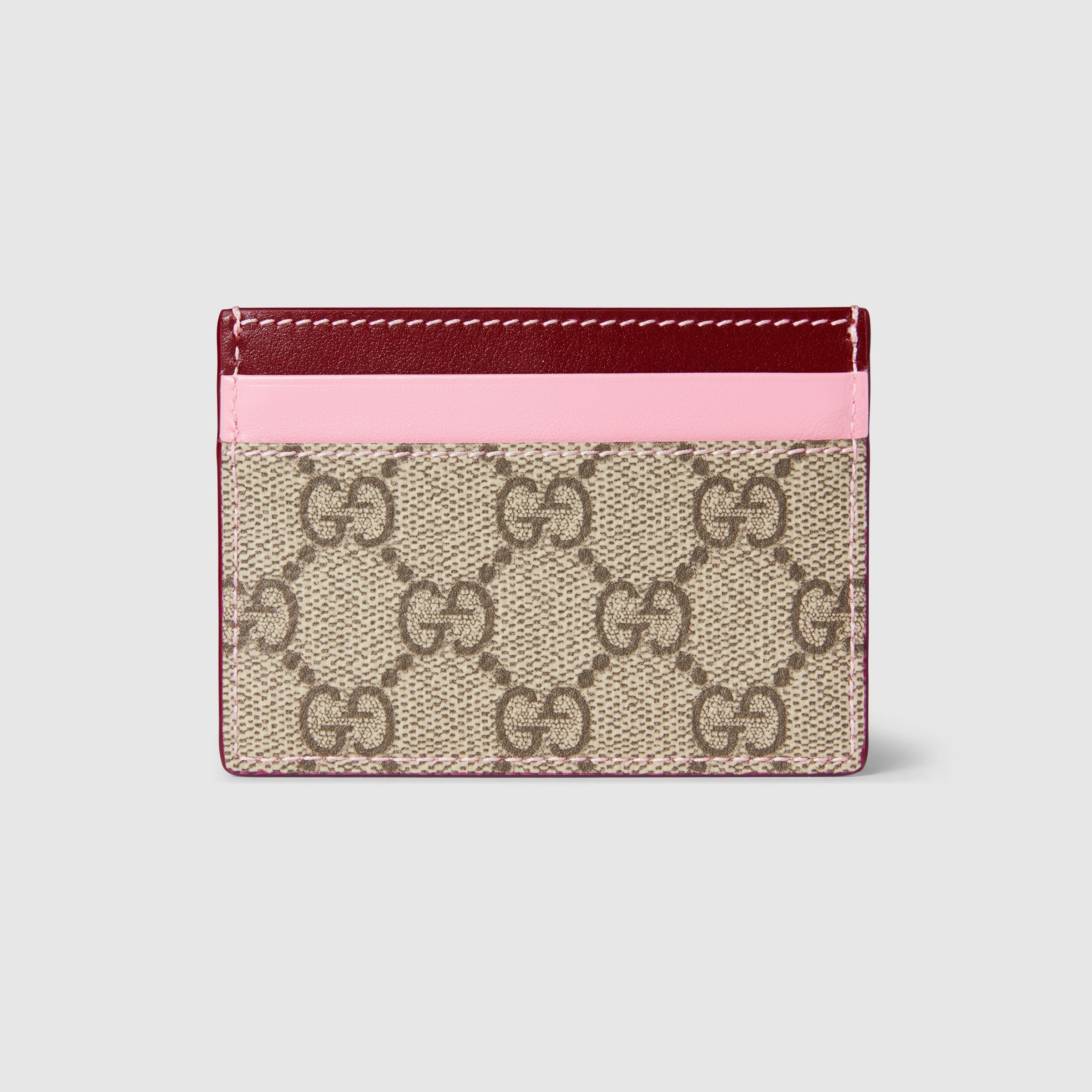 Gucci Besties〕カードケース ・ベージュ GG ファブリック | GUCCI公式