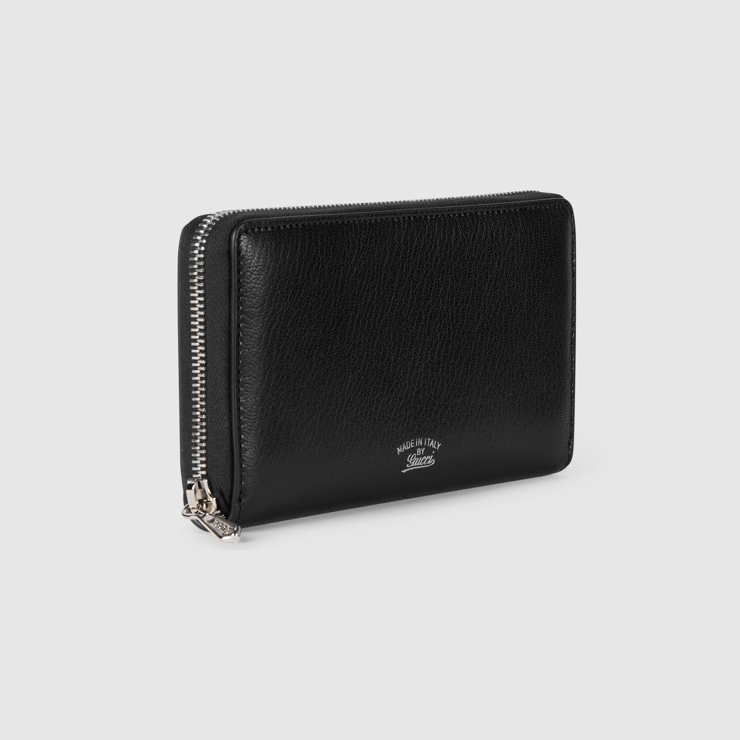 【ほぼ新品未使用】Gucci ジップアラウンドウォレット リラ〕ジップアラウンドウォレット ・ブラック レザー | GUCCI公式