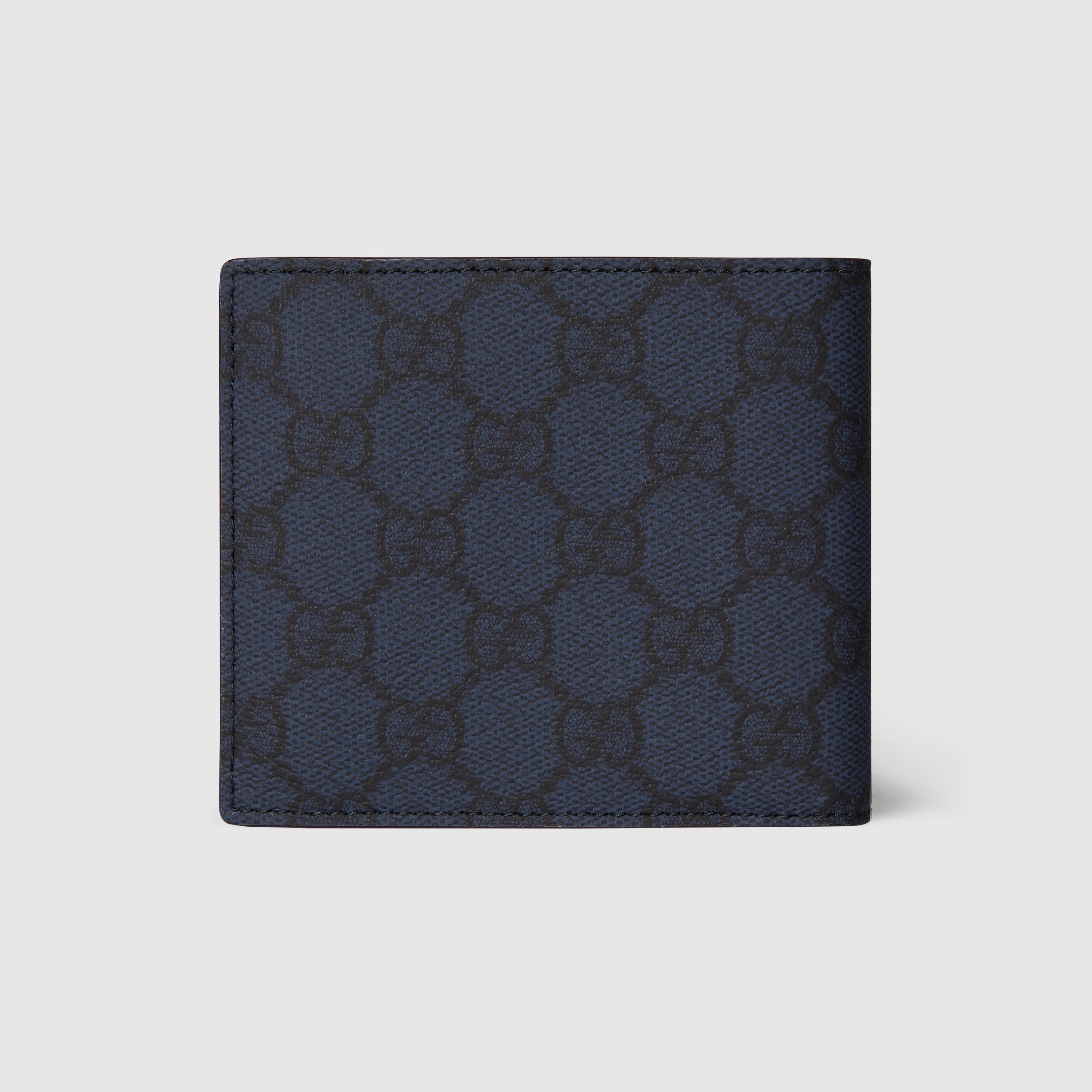 Bordeaux interior GG coin wallet in dark blue GG Supreme | GUCCI® US