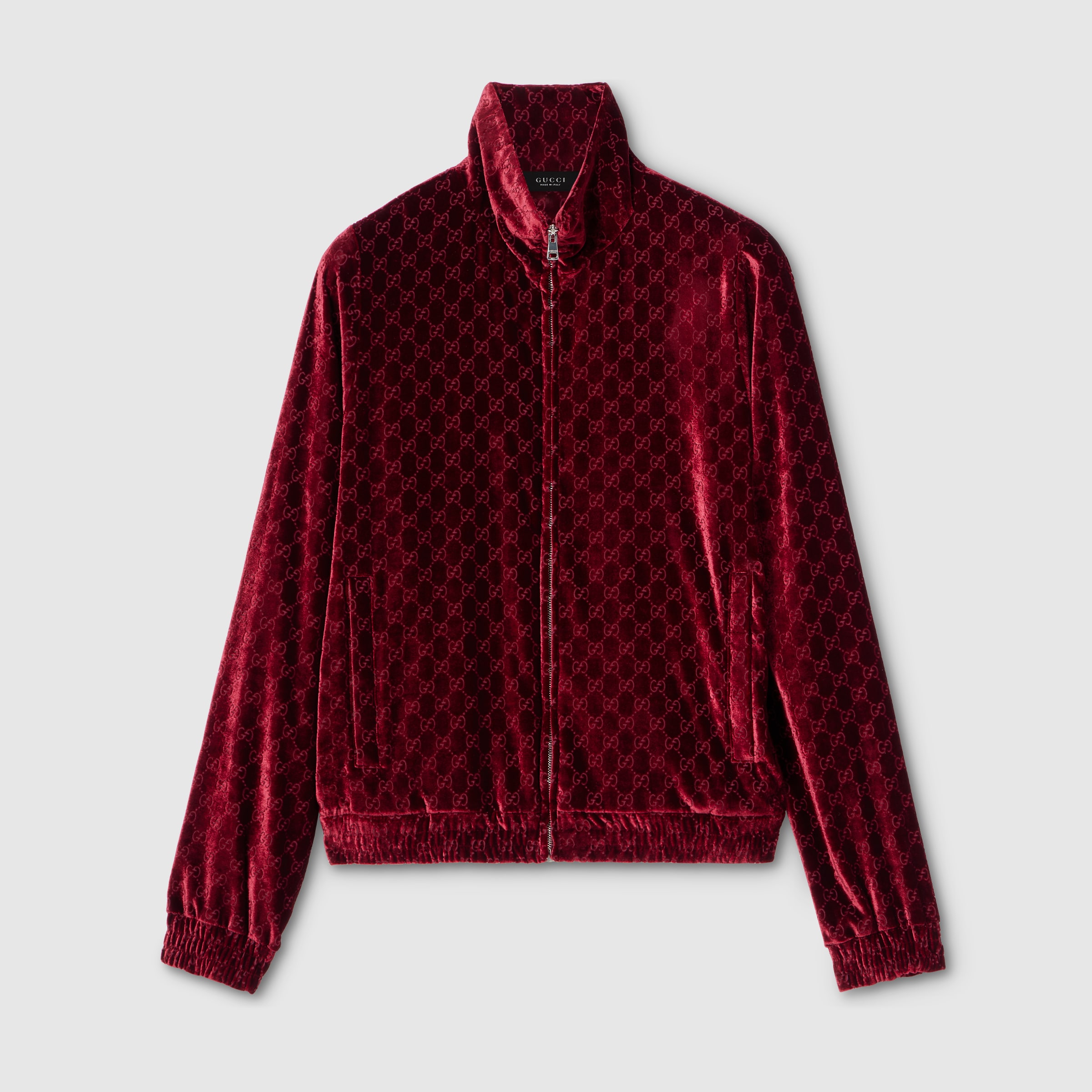 ジャケット・アウター GUCCI 15AW Chester coat Velvet Red 48 864614_XJHTV_6058_001_100_0000