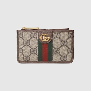 シルヴィ〕オンライン限定 レザー ウォレットホワイト レザー | GUCCI® JP