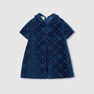 Gucci Toddler Cotton Jersey Denim Dress retailer (18-24 months)