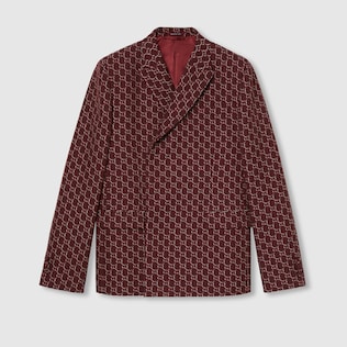 Gucci linen jacket best sale