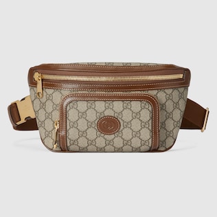 Small belt bag with Interlocking G in GG Supreme GUCCI Canada