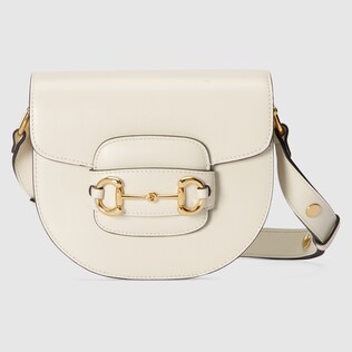 GUCCI 1955 ホスヒット ミニ ショルタハック 7601911AAQD 9022 Gucci Horsebit 1955 mini shoulder bag in black leather