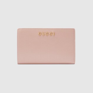 GUCCI スクリプト ミニ ウォレットライトピンク レザー | GUCCI公式 GUCCI スクリプト ミニ ウォレットライトピンク レザー | GUCCI公式