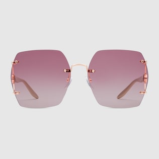 Gucci rose sunglasses best sale