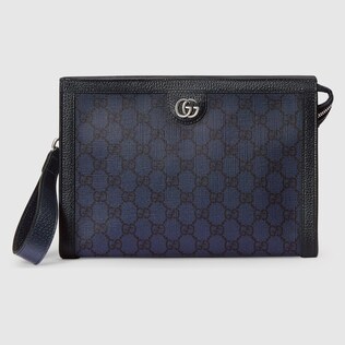 Beauty case con GG in GG Supreme nero GUCCI Italia