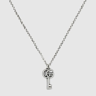 Sweater Chain GG Luxury necklace, shops Key head necklace, sterling silver necklace, both men and women can wear