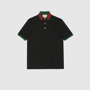 Gucci navy polo on sale